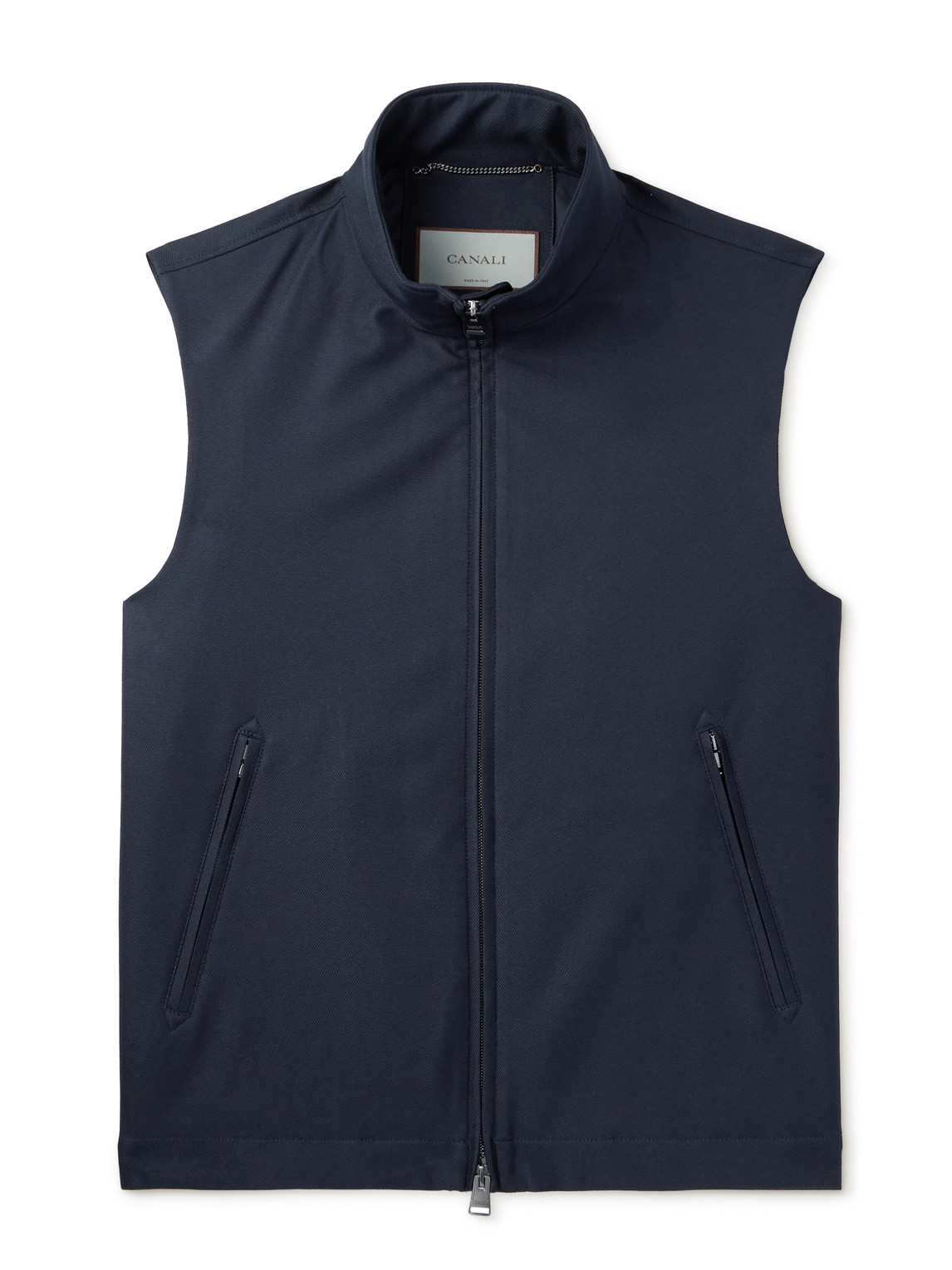 Canali Aston Padded Shell Zip-up Gilet