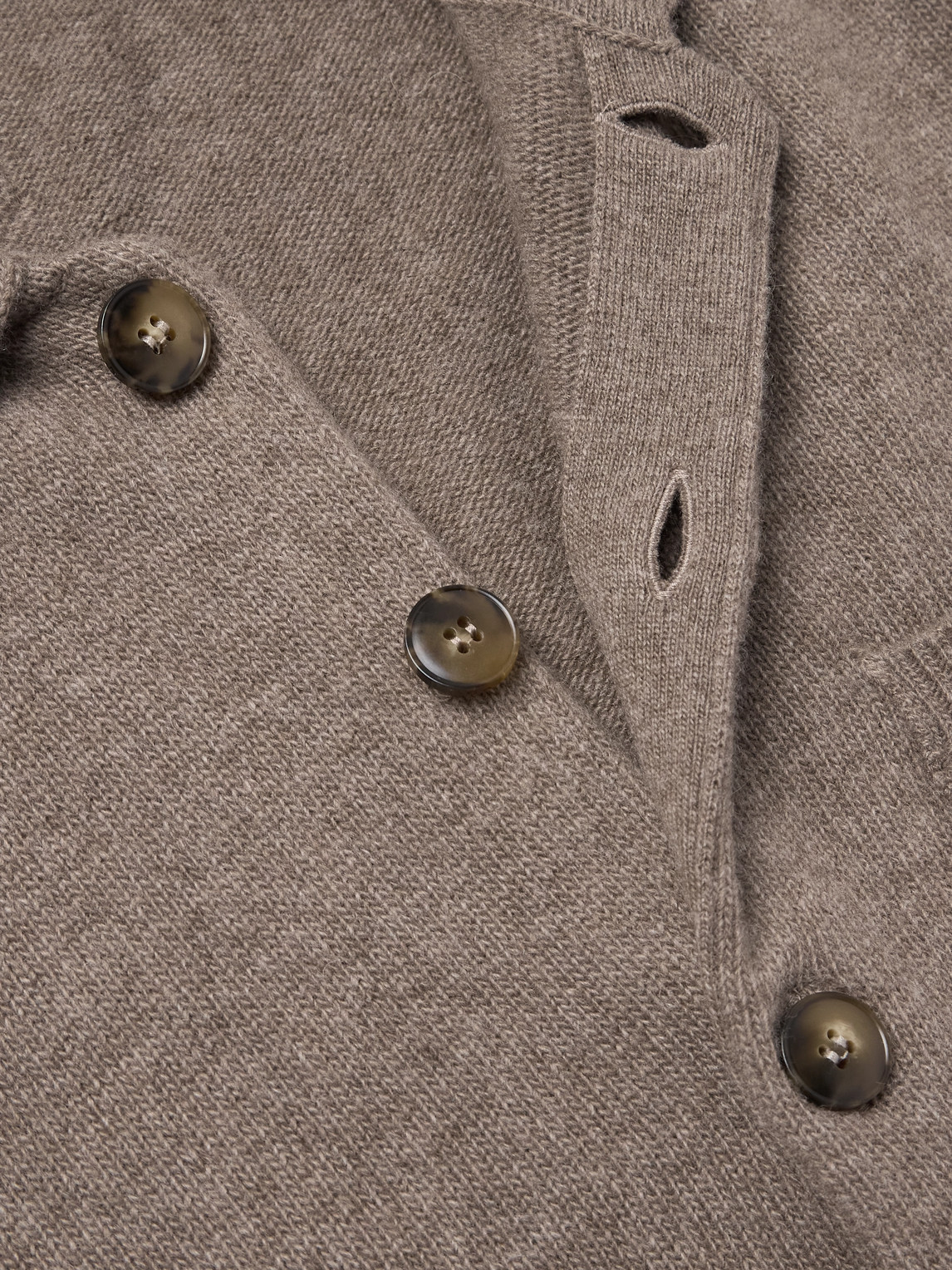 Canali Wool And Cashmere-blend Cardigan