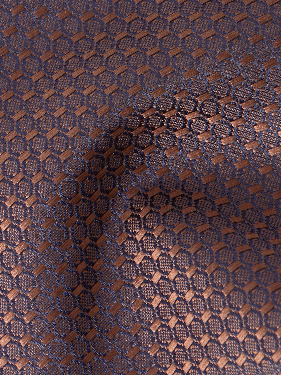Canali 8cm Silk-jacquard Tie In Brown