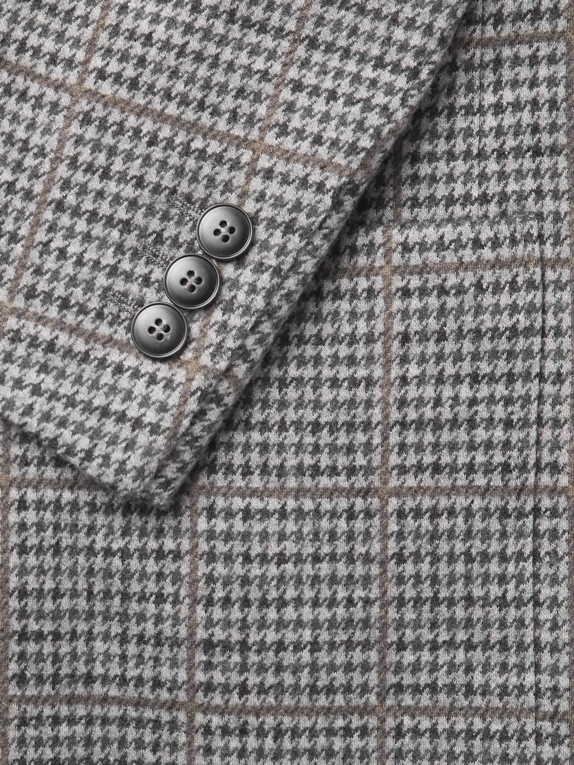Canali Impeccabile Puppytooth Wool Blazer In Gray