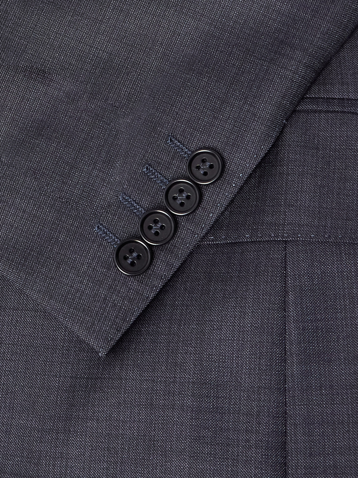 Canali Super 130s Slim-fit Checked Wool Suit Jacket In Blue