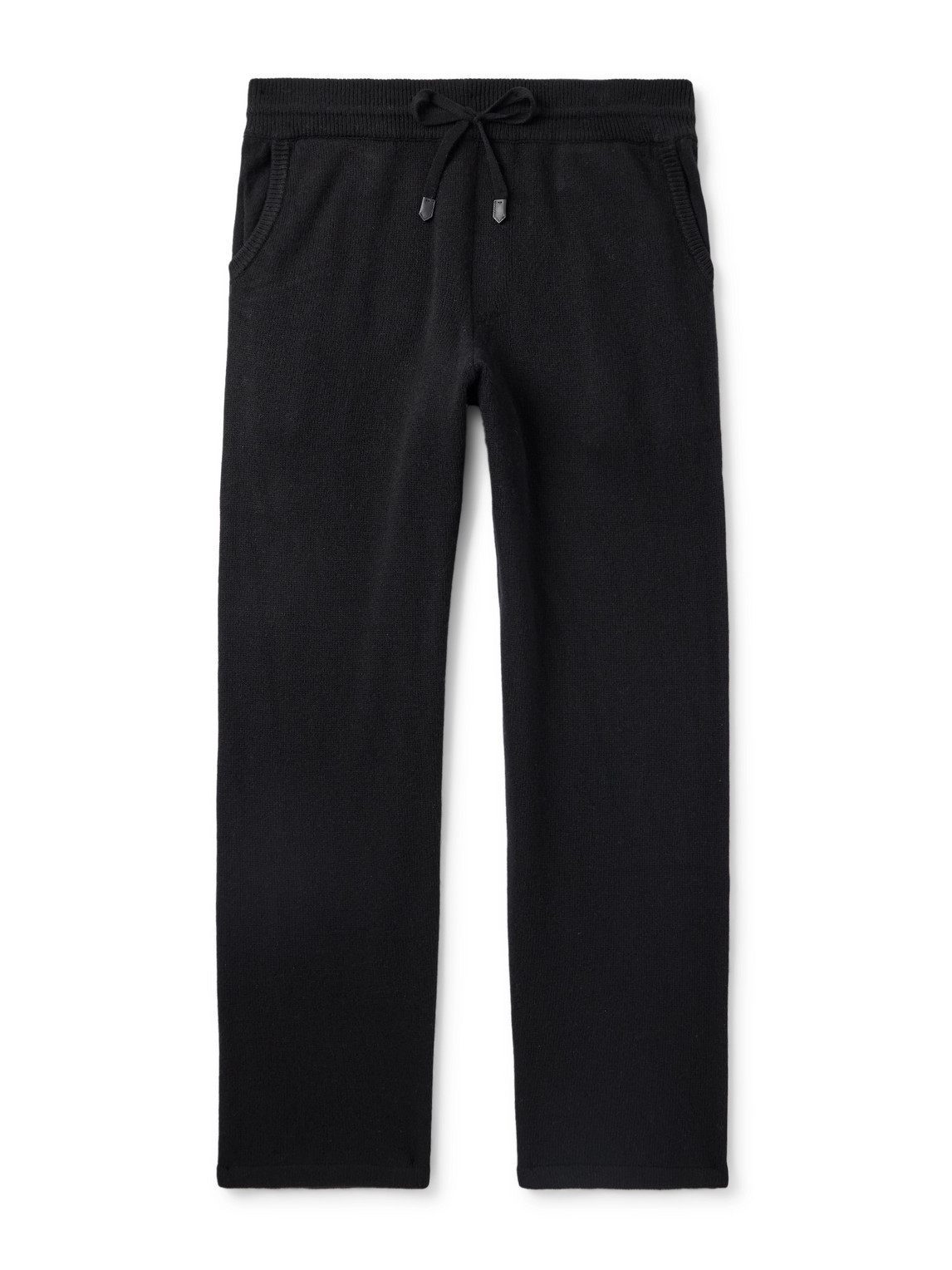 Straight-Leg Wool and Cashmere-Blend Sweatpants