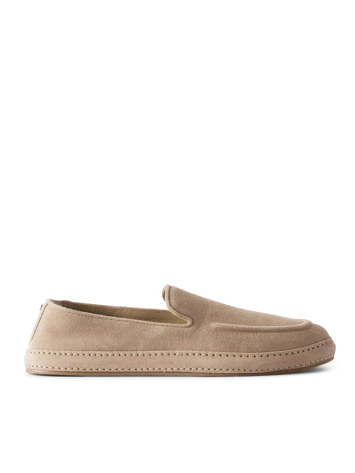 Suede Loafers