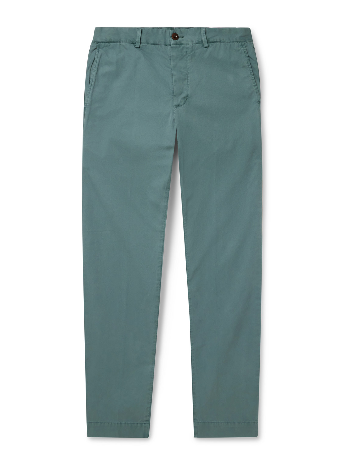 Field Slim-Fit Tapered Garment-Dyed Cotton-Twill Trousers