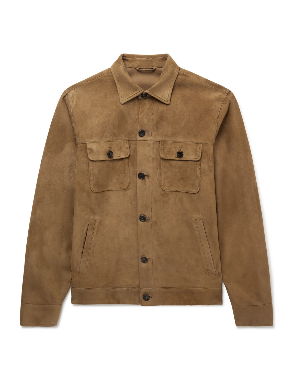Suede Overshirt