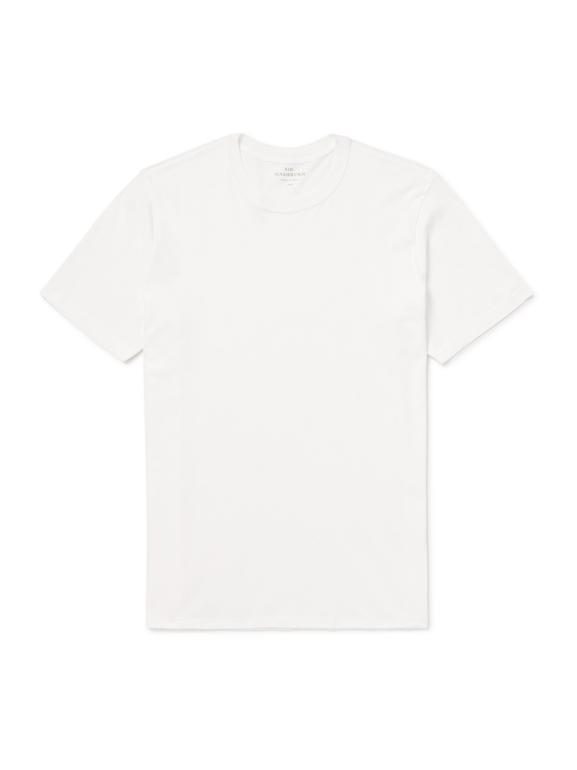 Sid Mashburn Pima Cotton-jersey T-shirt
