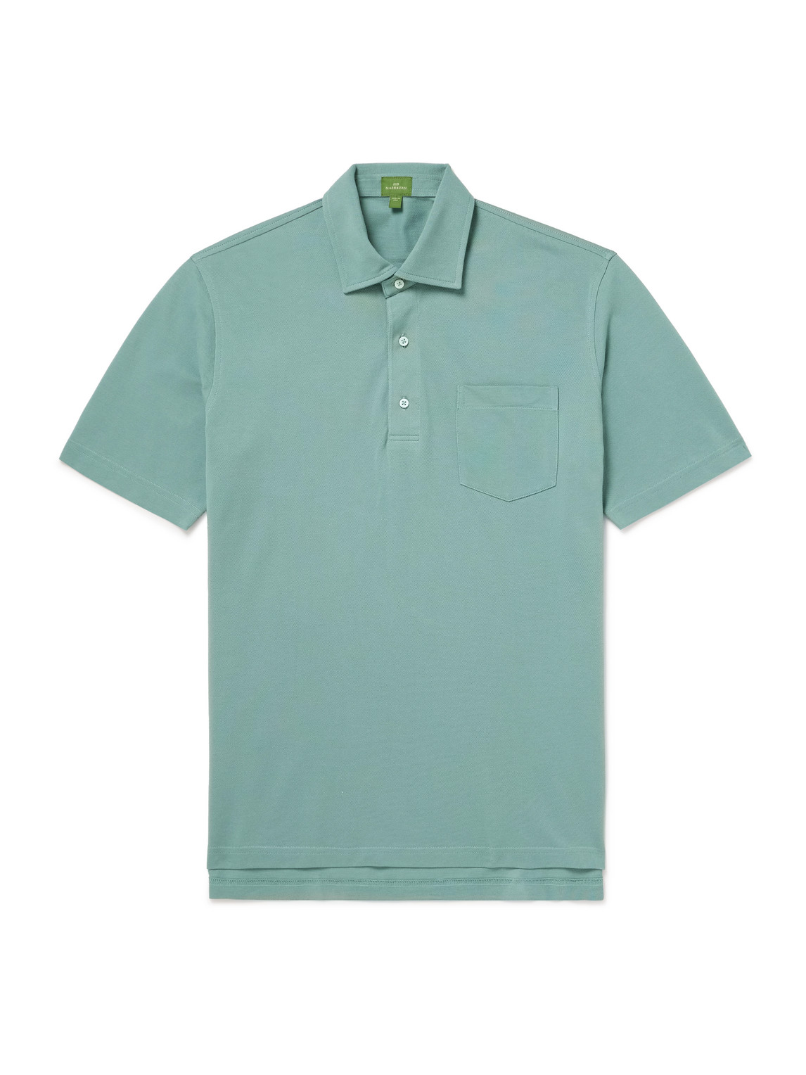 Sid Mashburn Pima Cotton-piqué Polo Shirt In Blue