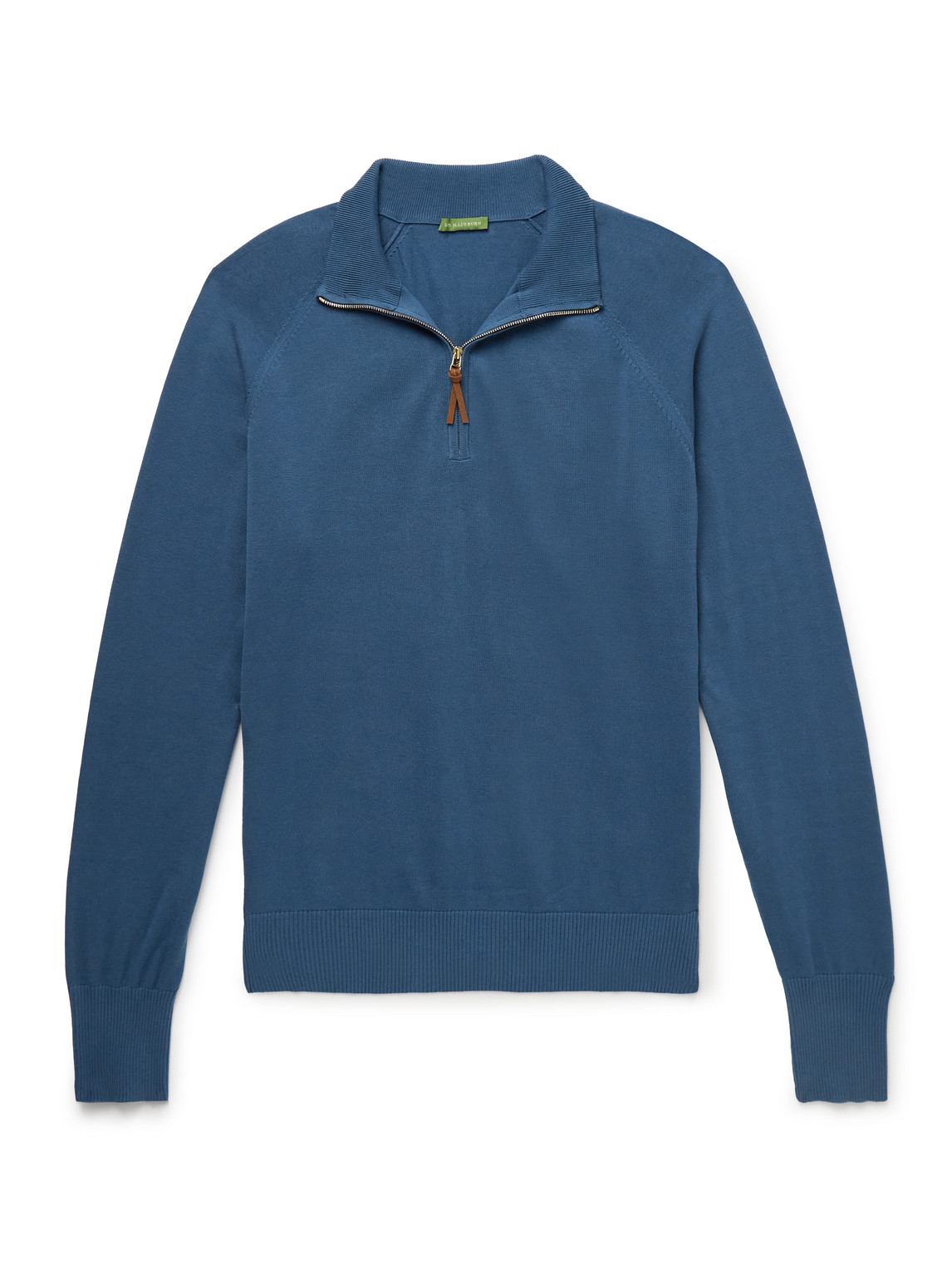 Cotton Half-Zip Sweater