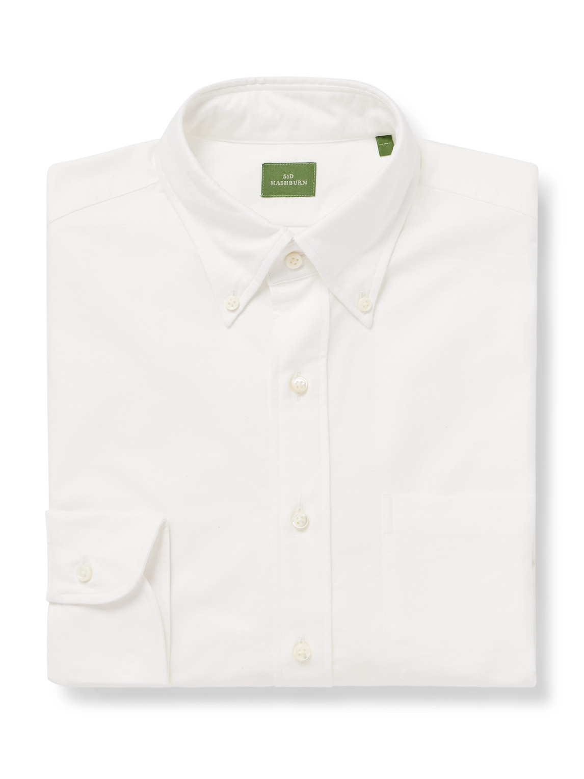 Button-Down Collar Cotton Oxford Shirt