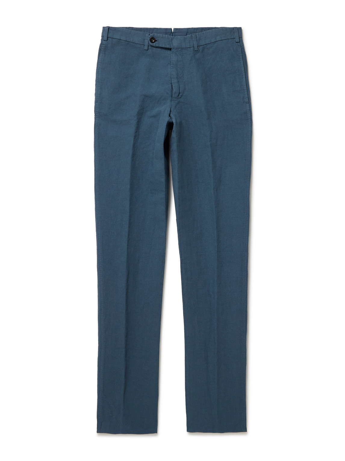 Sport Straight-Leg Hemp and Cotton-Blend Canvas Trousers