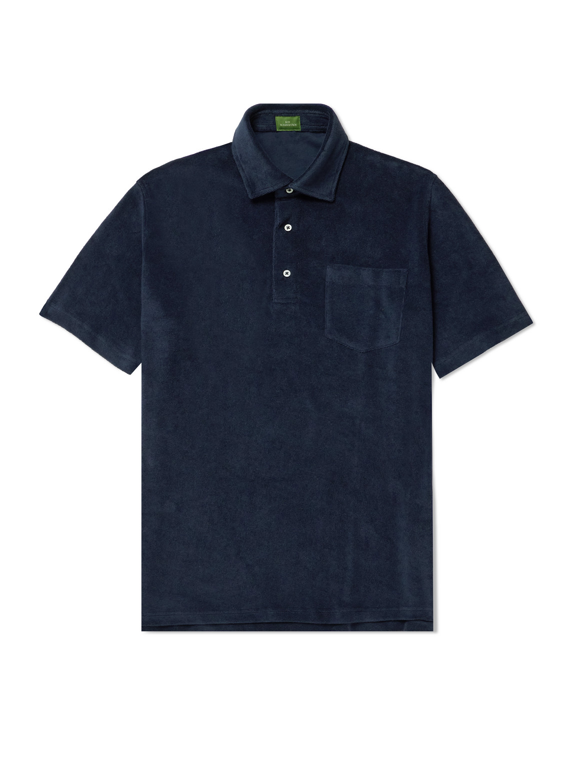 Cotton-Terry Polo Shirt