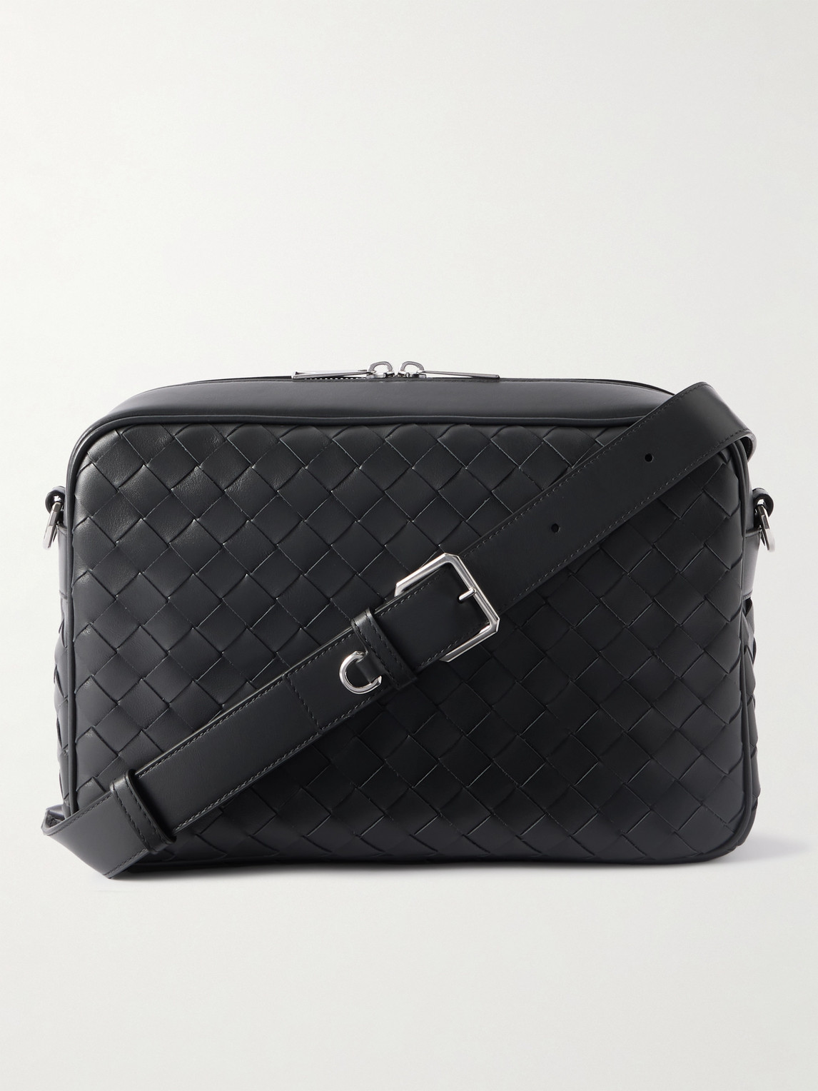Bottega Veneta Intrecciato Leather Camera Bag - Men
