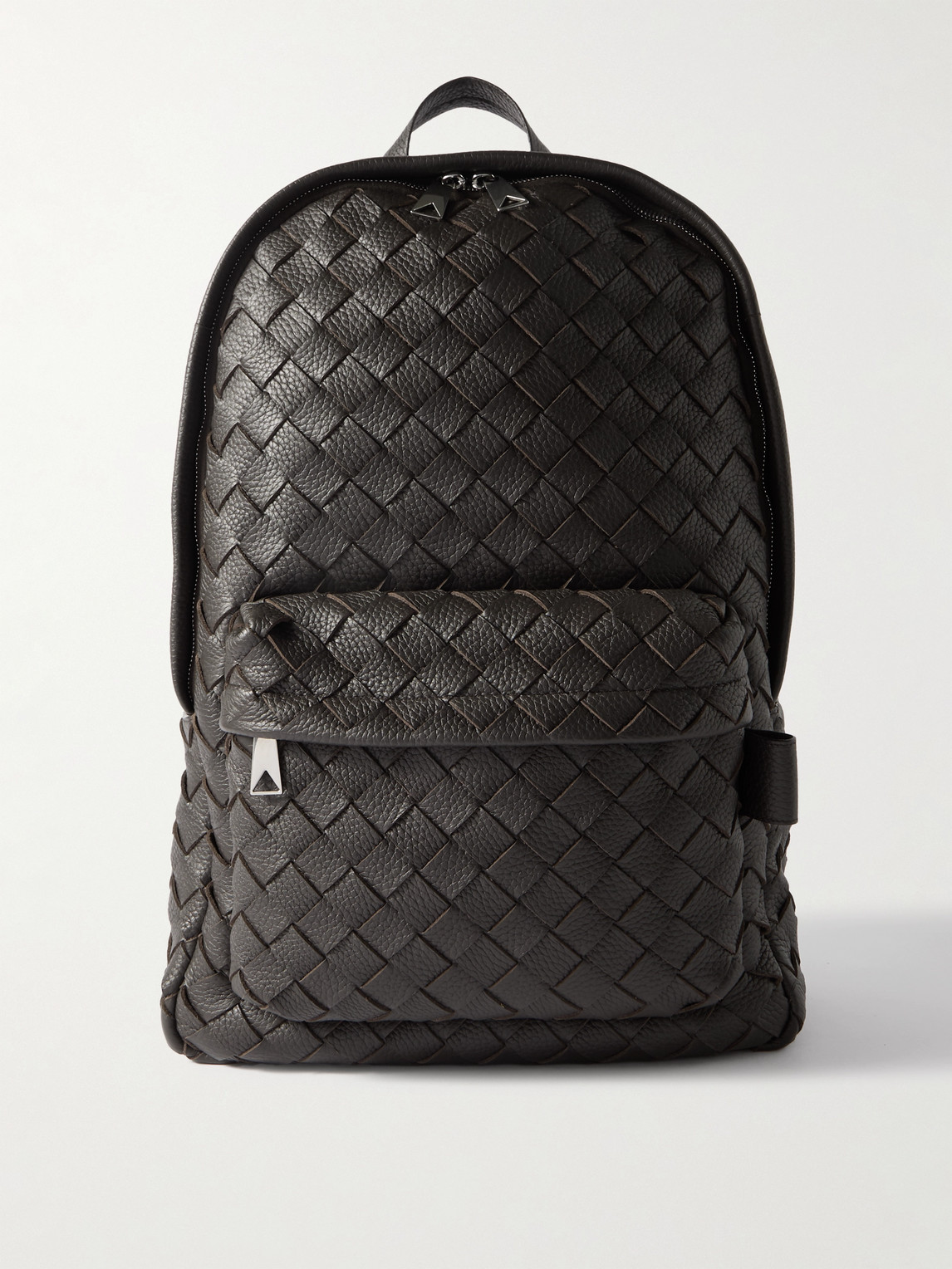 Bottega Veneta Intrecciato Full-Grain Leather Backpack - Men