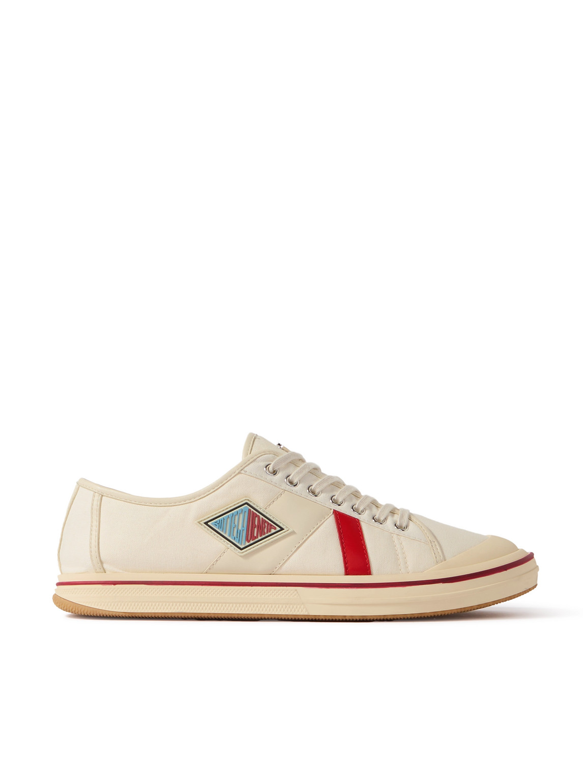Bottega Veneta Sneakers Eliot In Tela Avorio  Uomo In Neutral