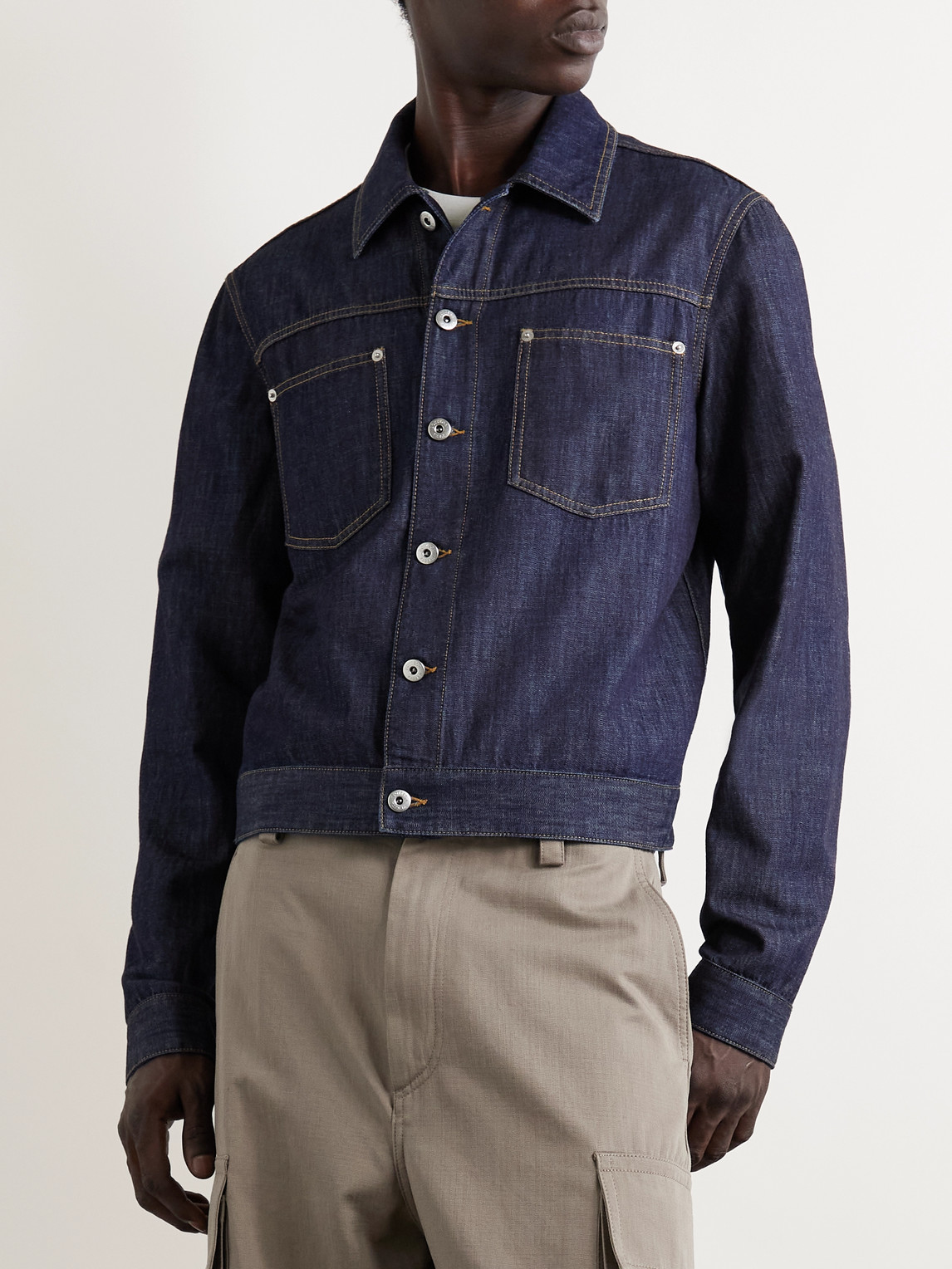  Bottega Veneta - Denim Jacket - Men - Blue - It 48 