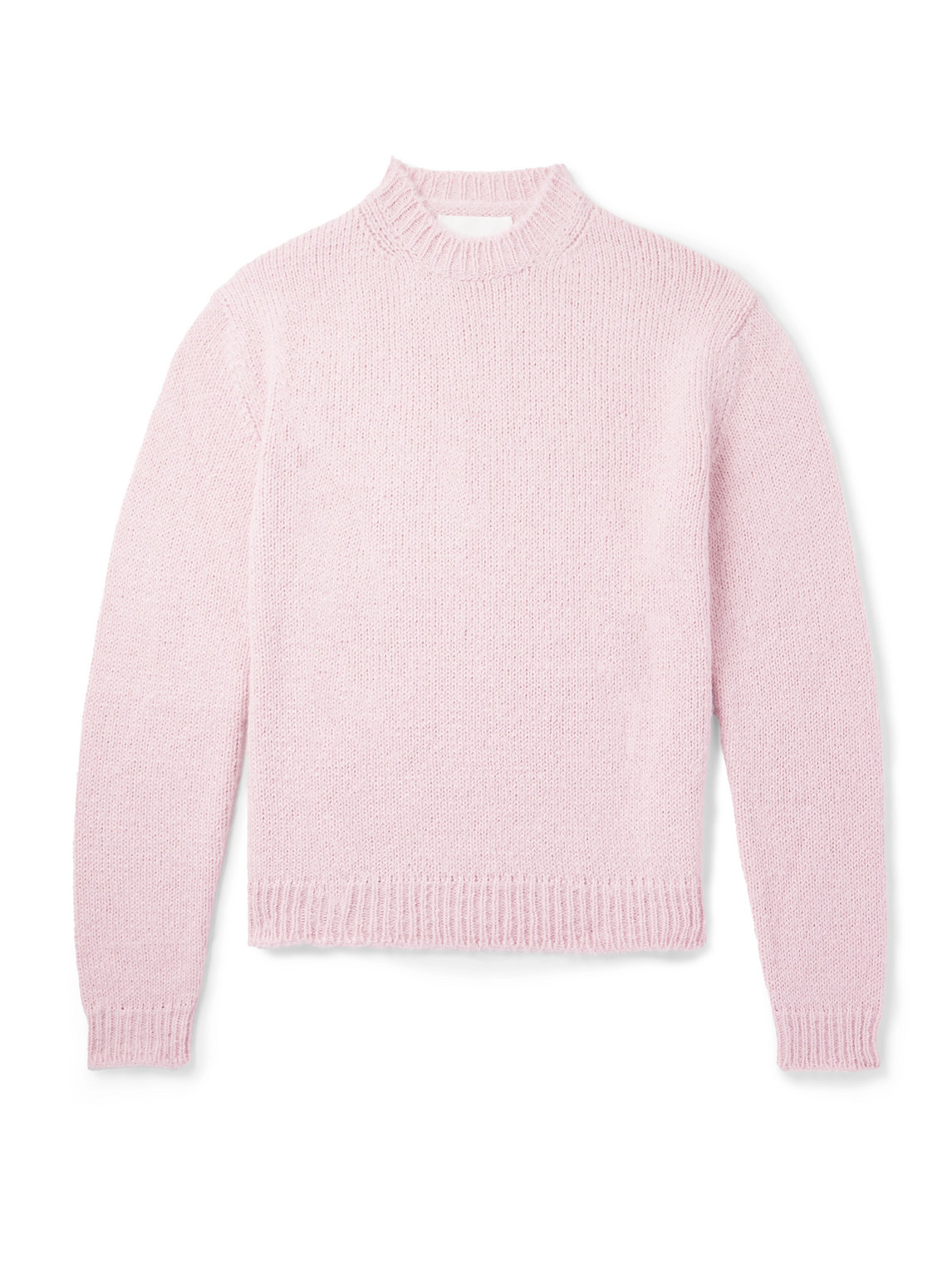 Jil Sander Alpaca-blend Sweater In Pink