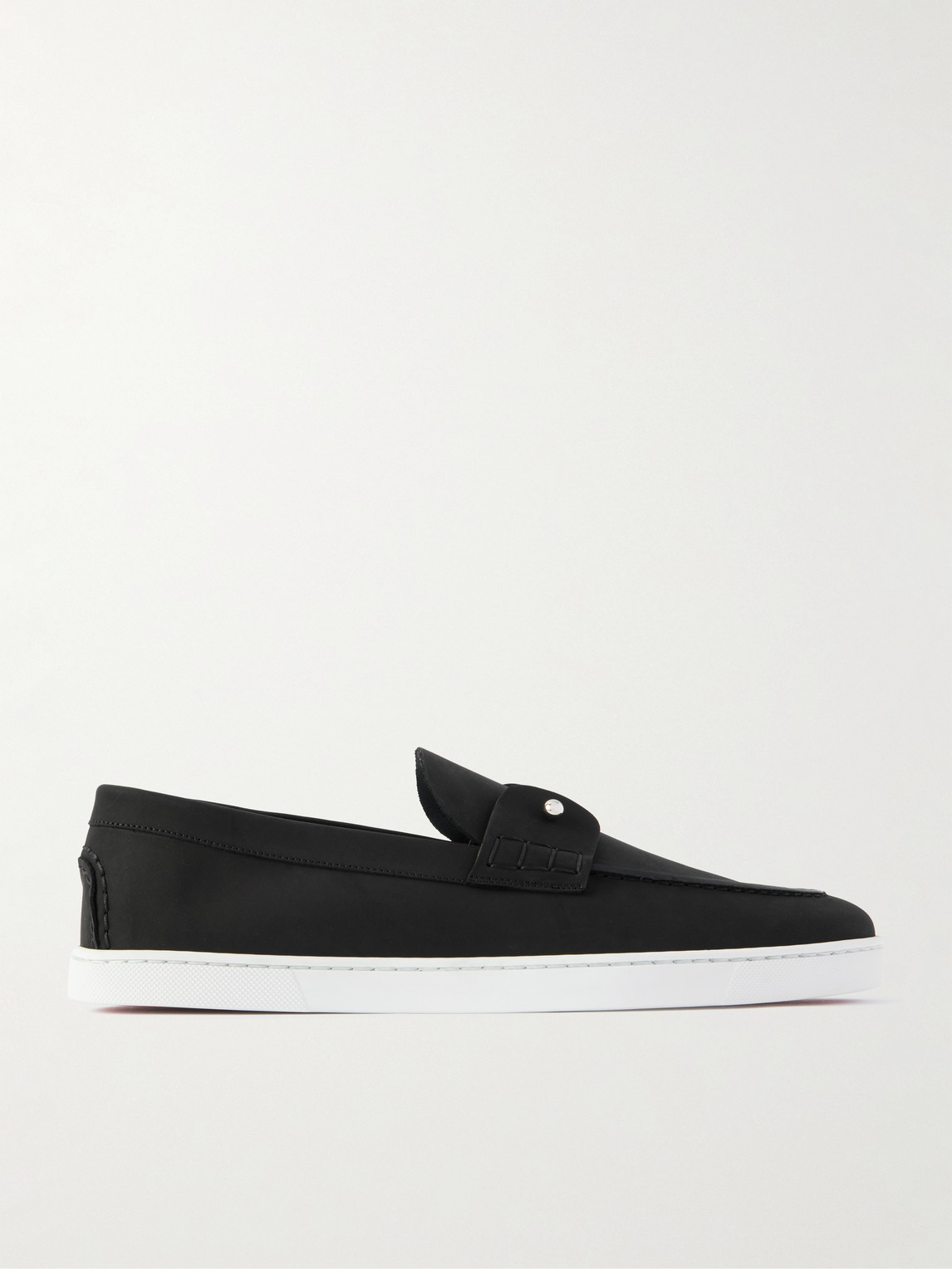 Christian Louboutin Chambeliboat Nubuck Loafers - Men