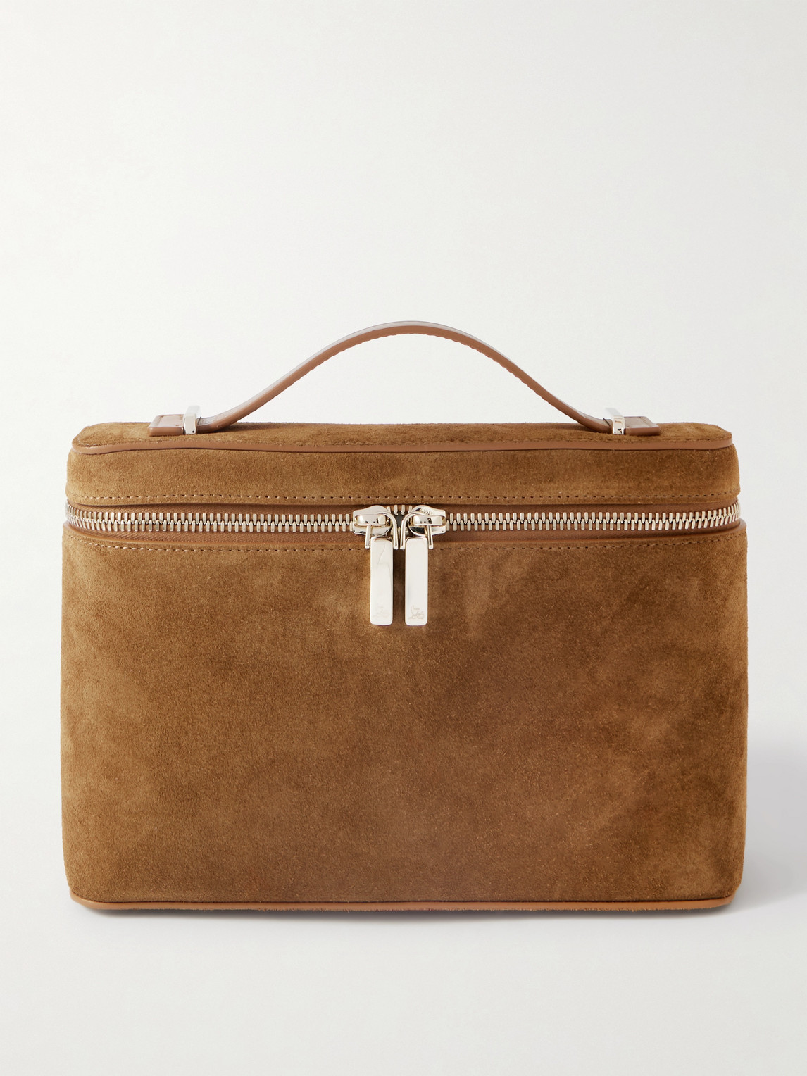 Christian Louboutin Djanis Leather and Rubber-Trimmed Suede Messenger Bag - Men