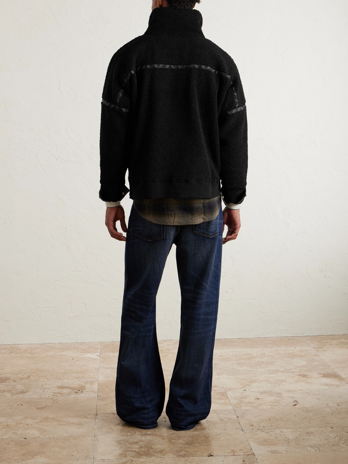 Manaaki Ari Fleece Half-zip Sweatshirt In Multi