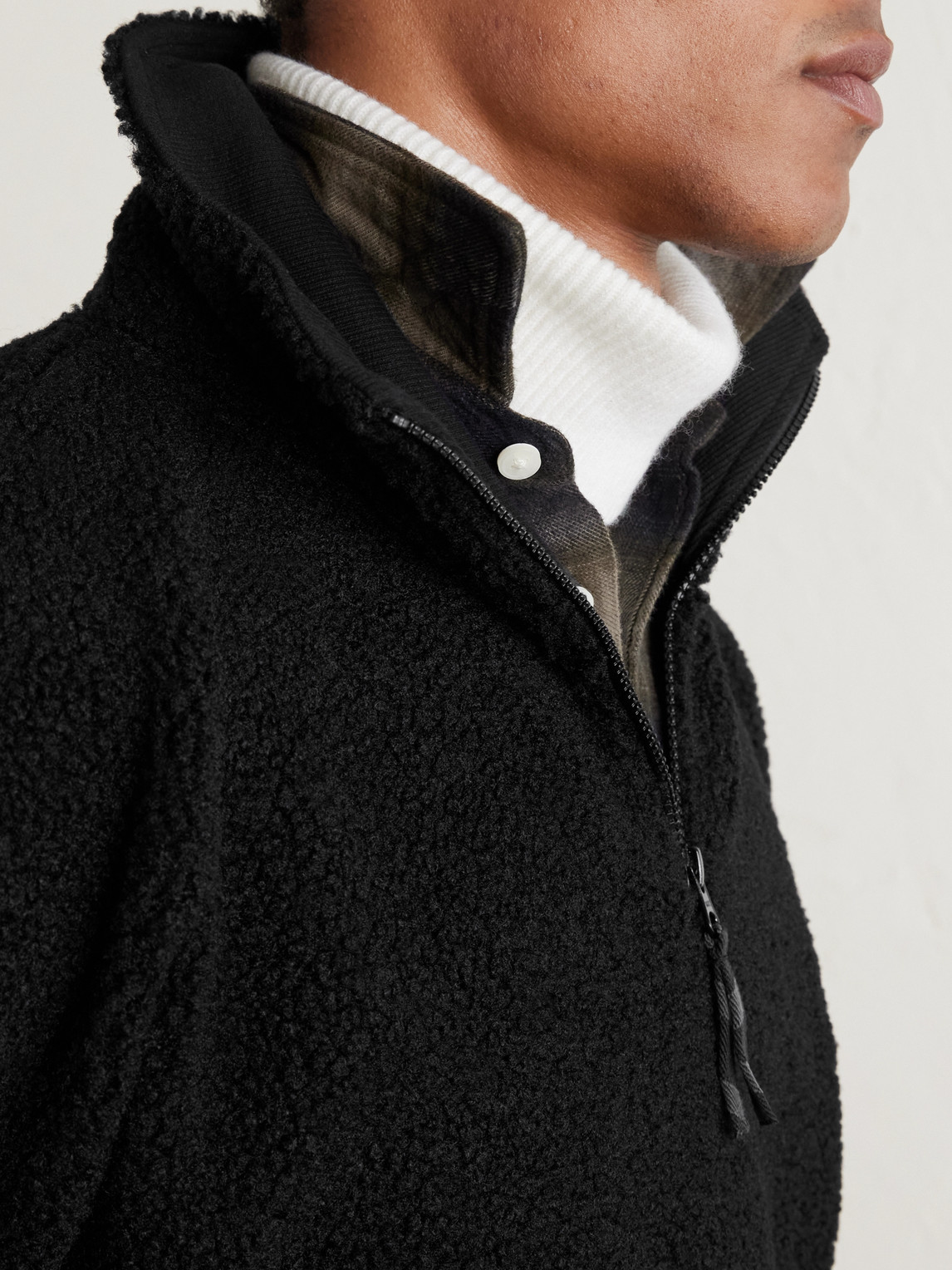 Manaaki Ari Fleece Half-zip Sweatshirt In Multi