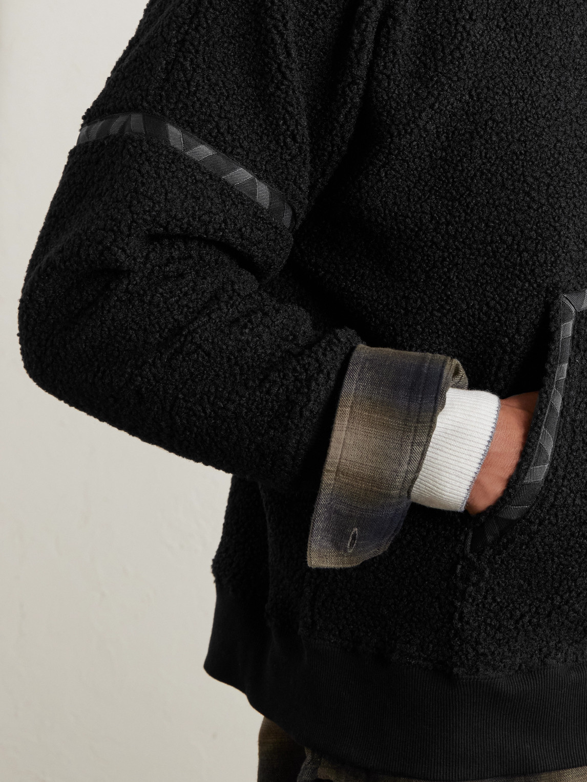 Manaaki Ari Fleece Half-zip Sweatshirt In Multi