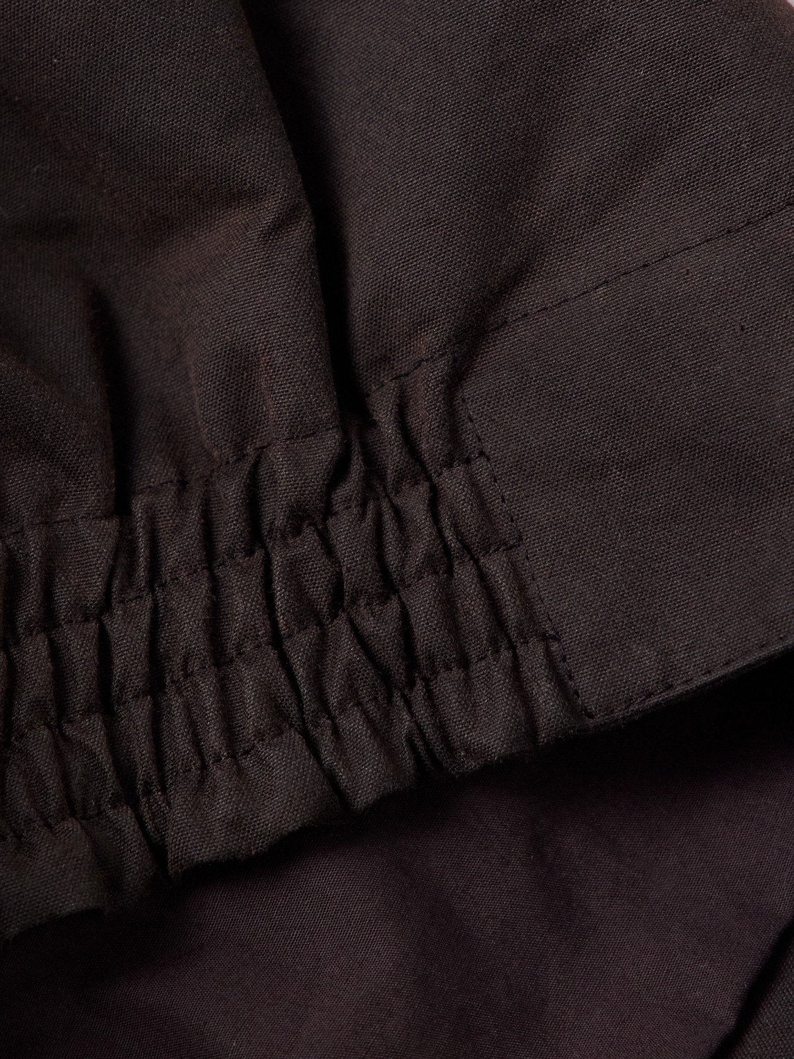 Bode Waxed-cotton Jacket In Brown