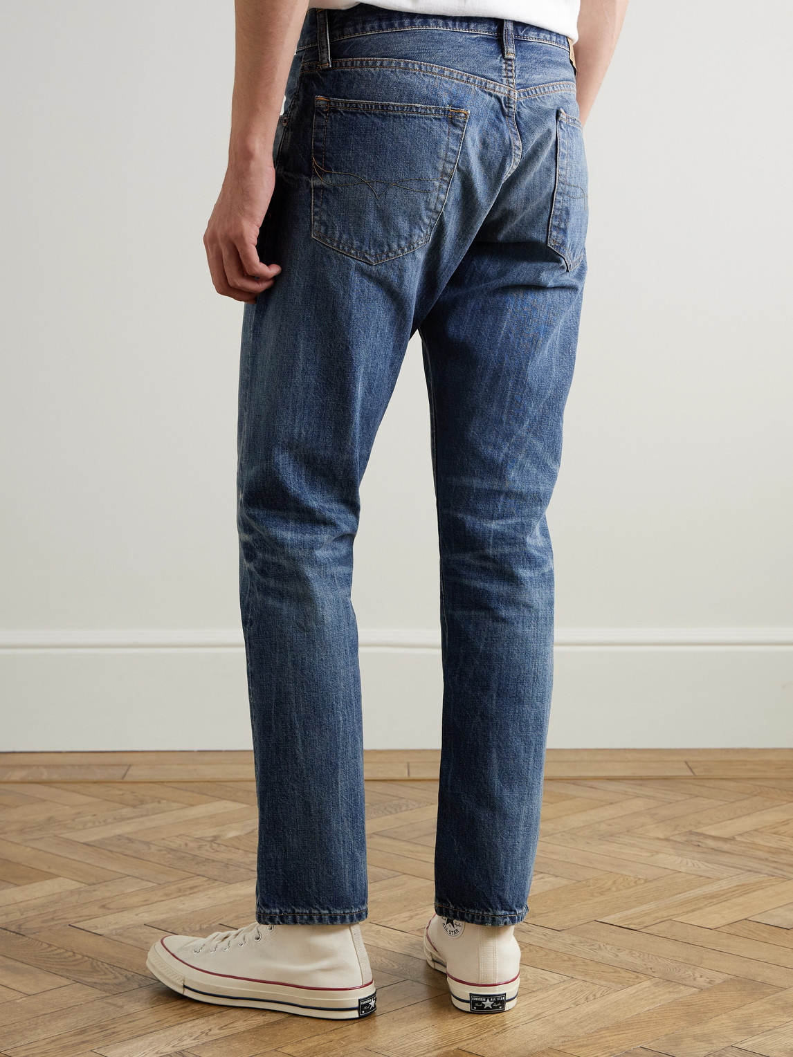 Polo Ralph Lauren Hampton Slim-fit Straight-leg Jeans In Blue
