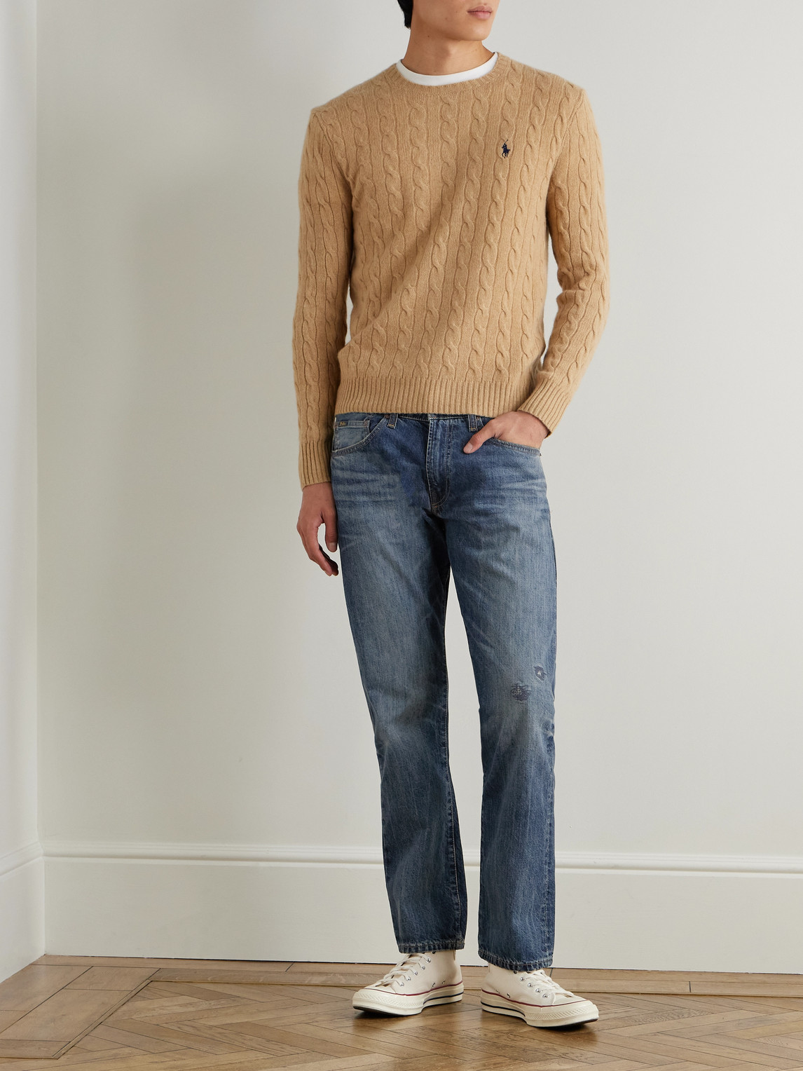 Polo Ralph Lauren Hampton Slim-fit Straight-leg Jeans In Blue