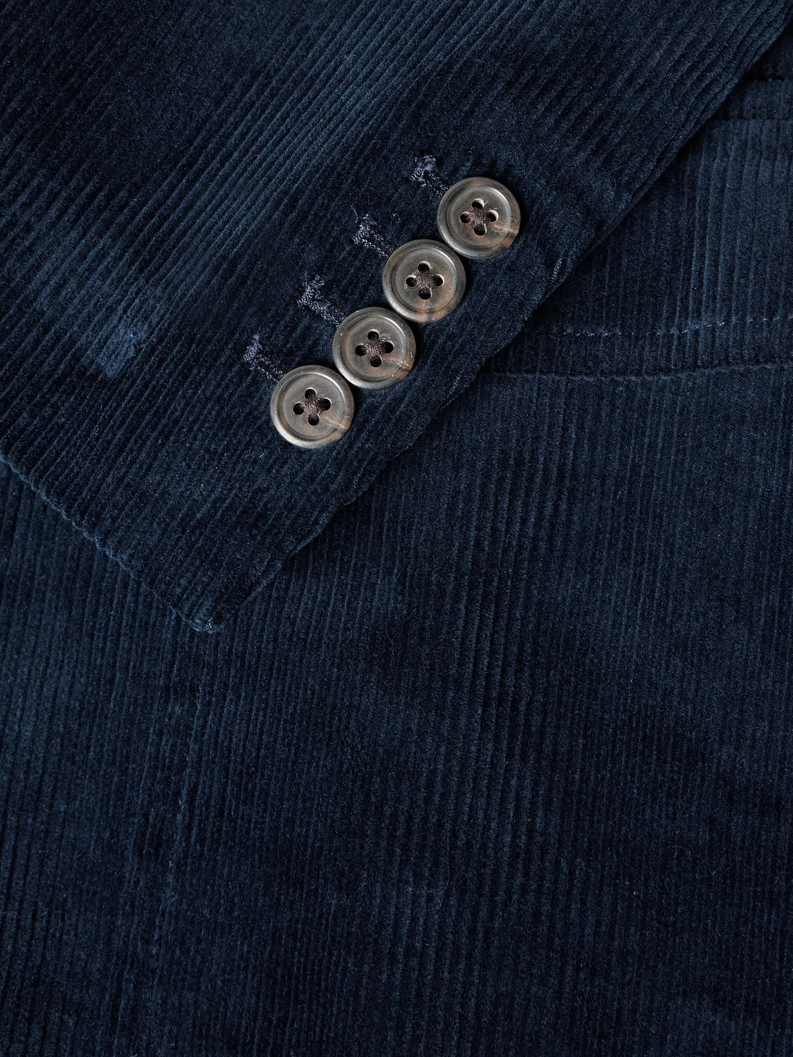 Polo Ralph Lauren Cotton-blend Corduroy Suit Jacket In Blue