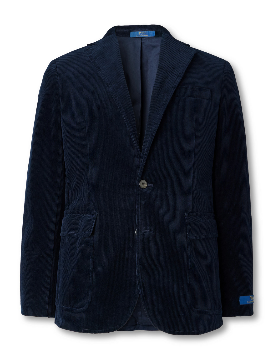 Polo Ralph Lauren Cotton-blend Corduroy Suit Jacket In Blue