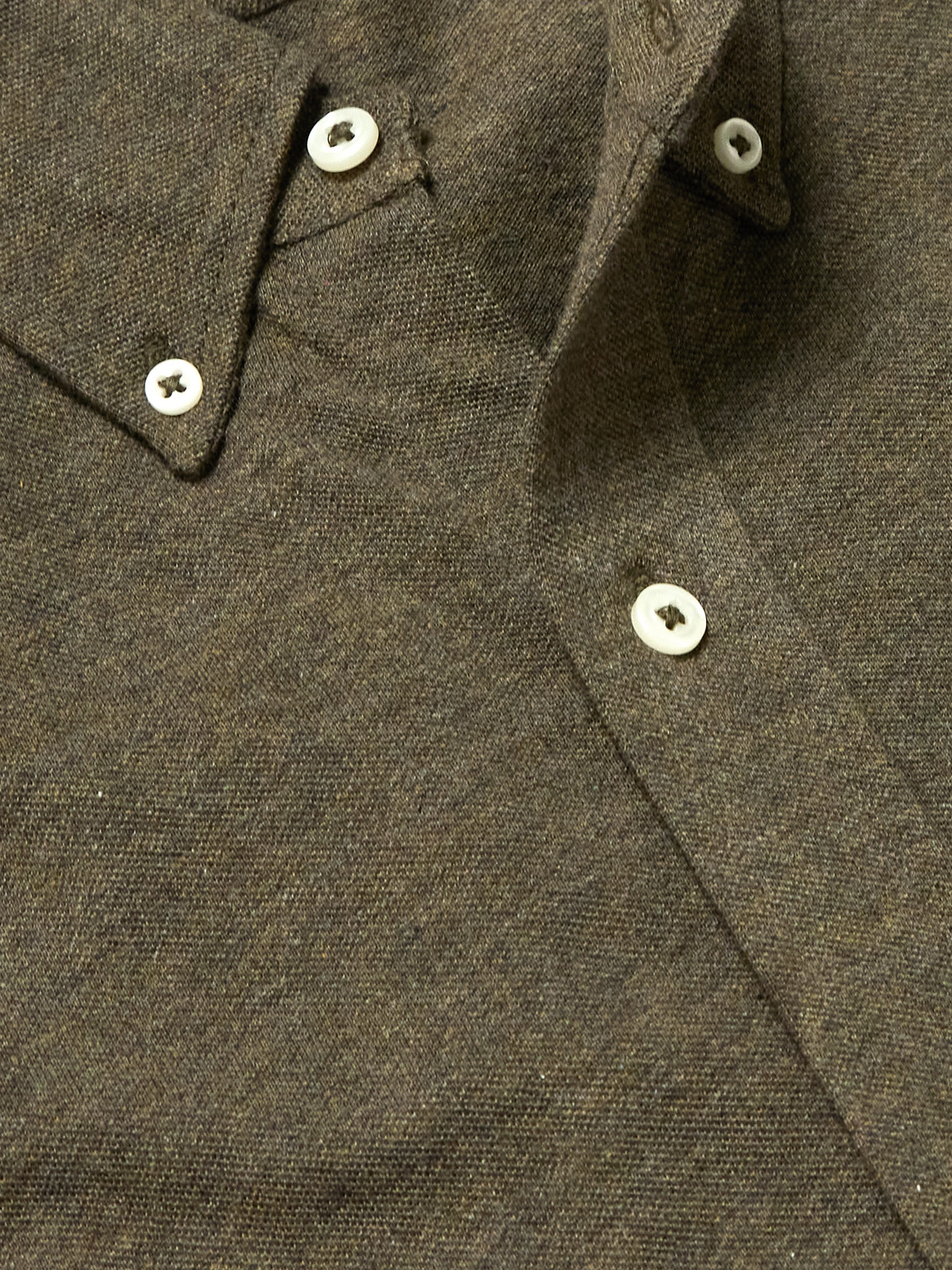 Polo Ralph Lauren Button-down Collar Logo-embroidered Featherweight Mesh Shirt In Green