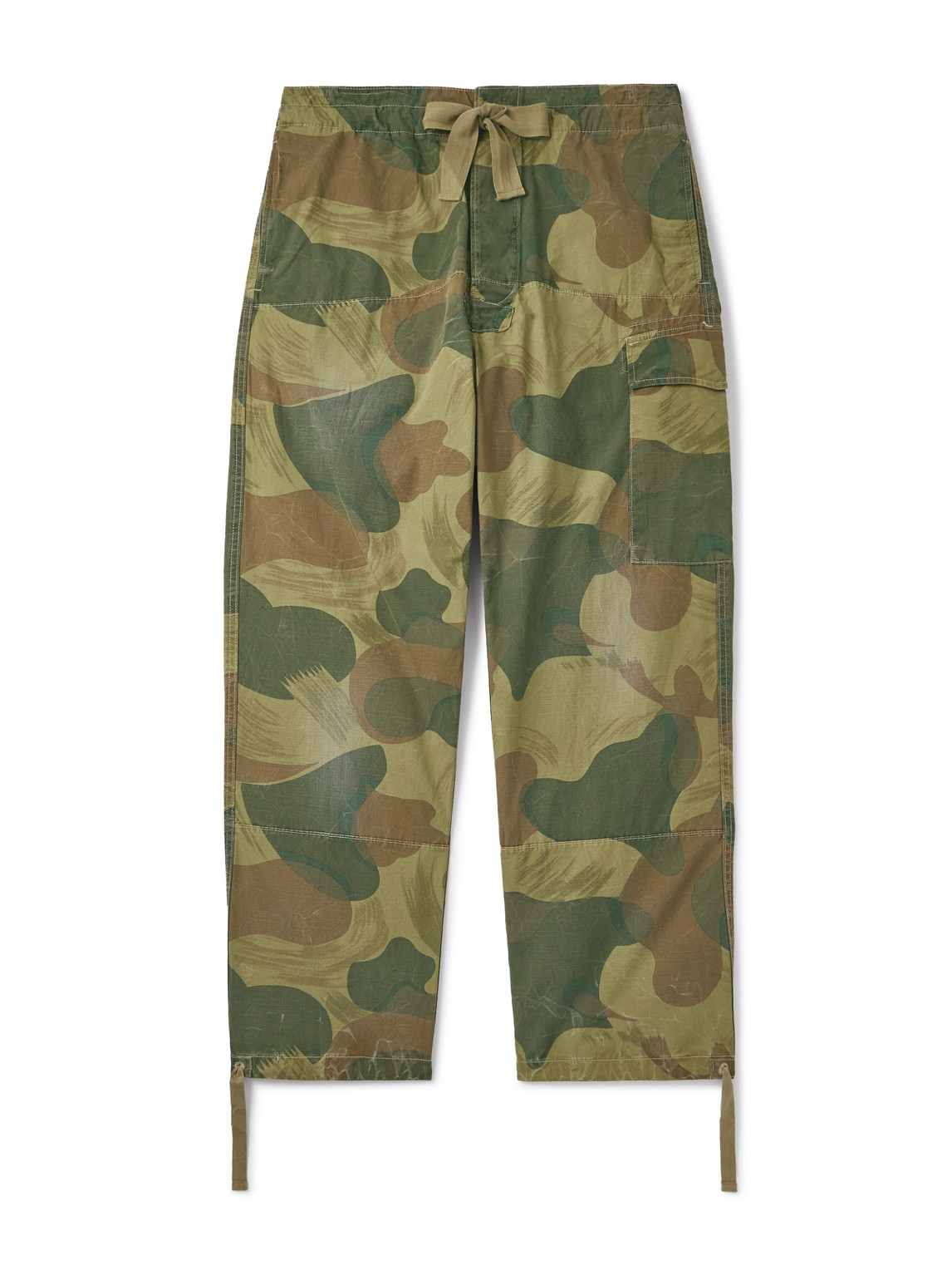 Polo Ralph Lauren Straight-leg Camouflage-print Cotton-canvas Cargo Trousers In Multi