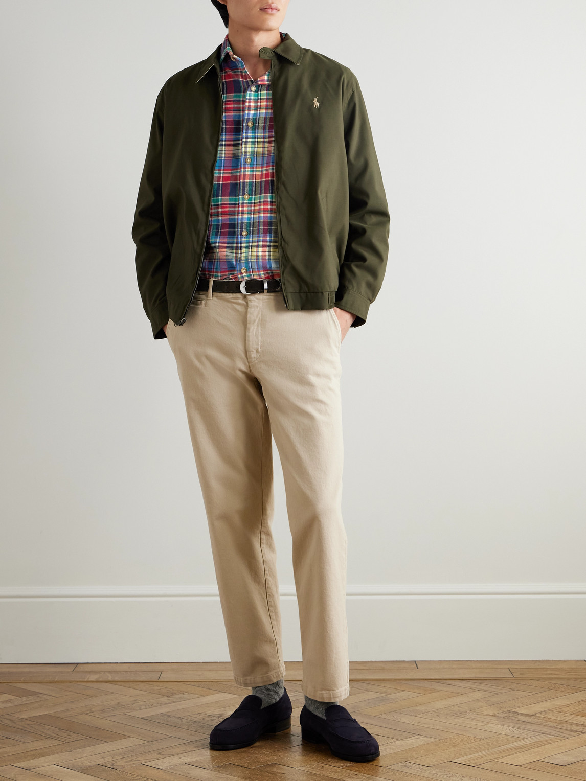 Polo Ralph Lauren Checked Cotton-flannel Shirt In Multi