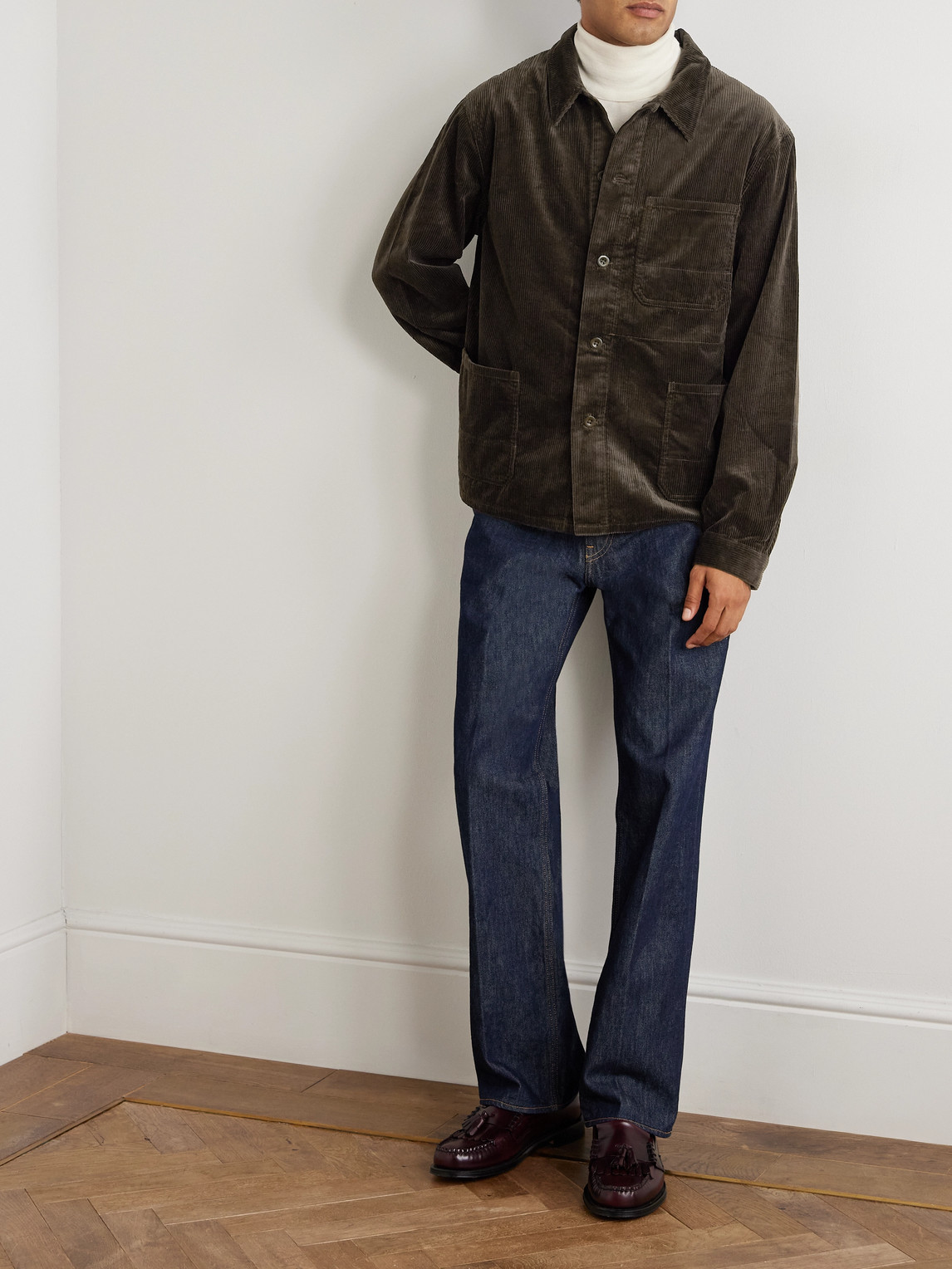 Polo Ralph Lauren Cotton-corduroy Field Jacket In Brown