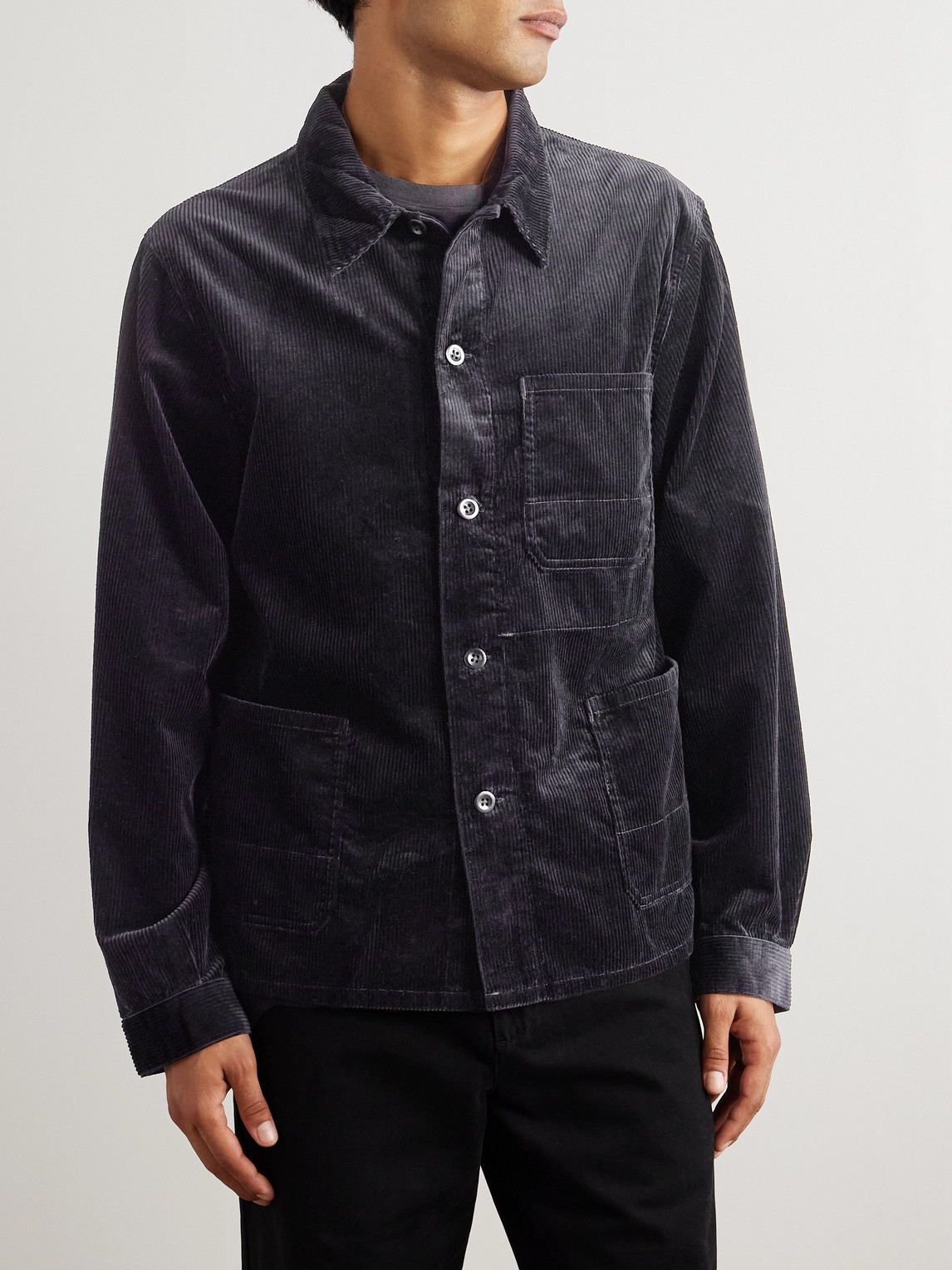 Polo Ralph Lauren Cotton-corduroy Field Jacket In Blue