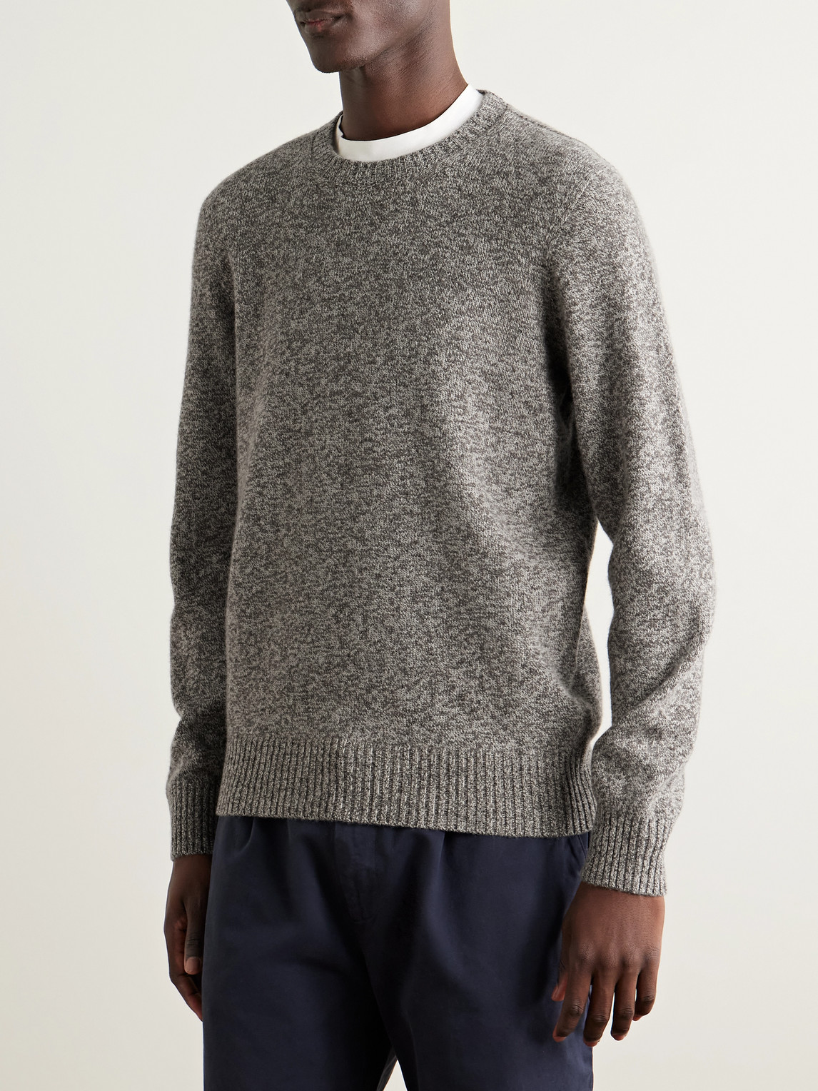 Hartford Wool Sweater In Gold