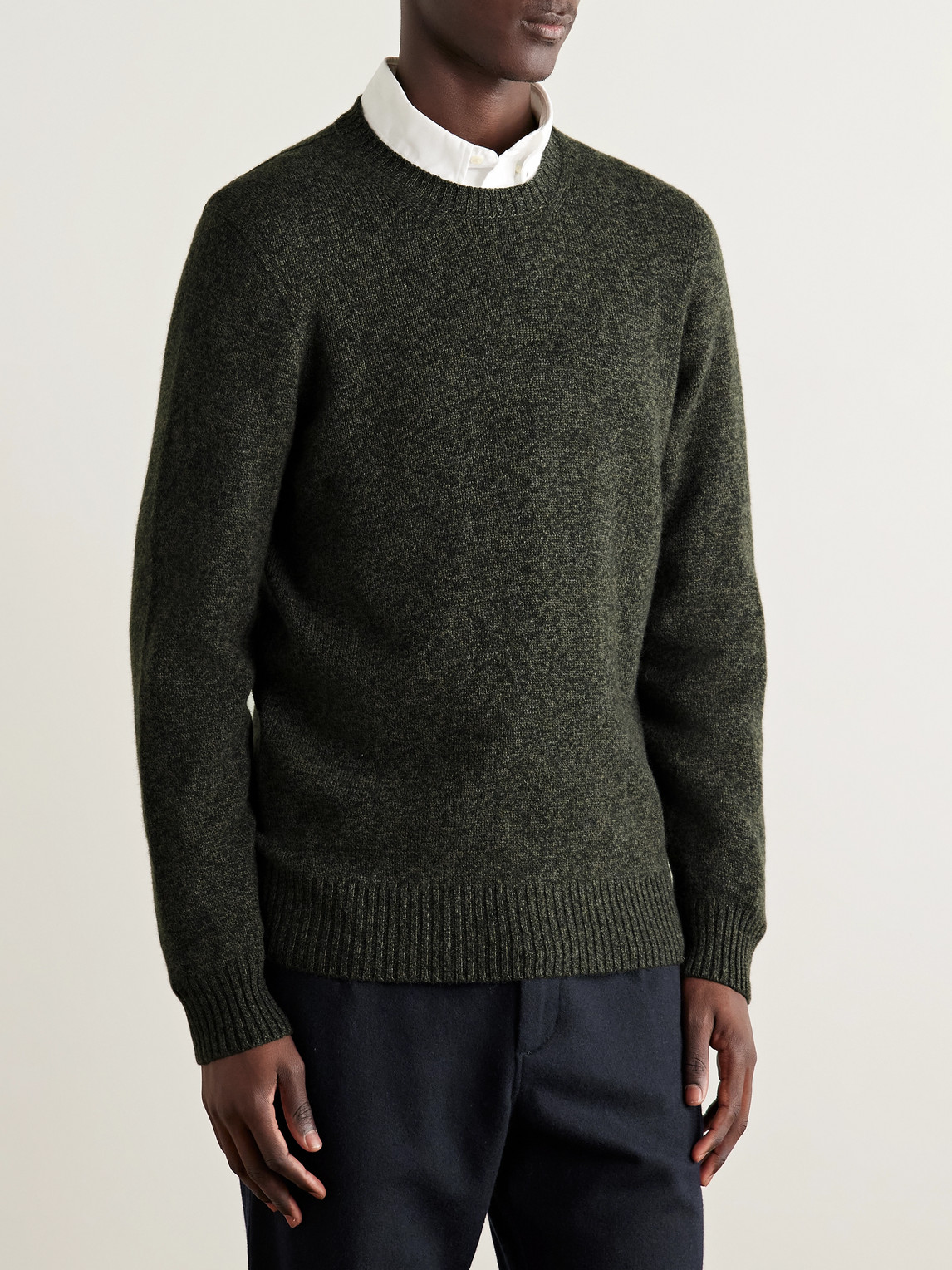 Hartford Wool Sweater In Gray