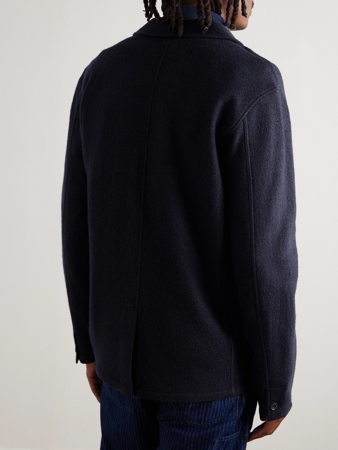 Hartford Wool Blazer In Blue