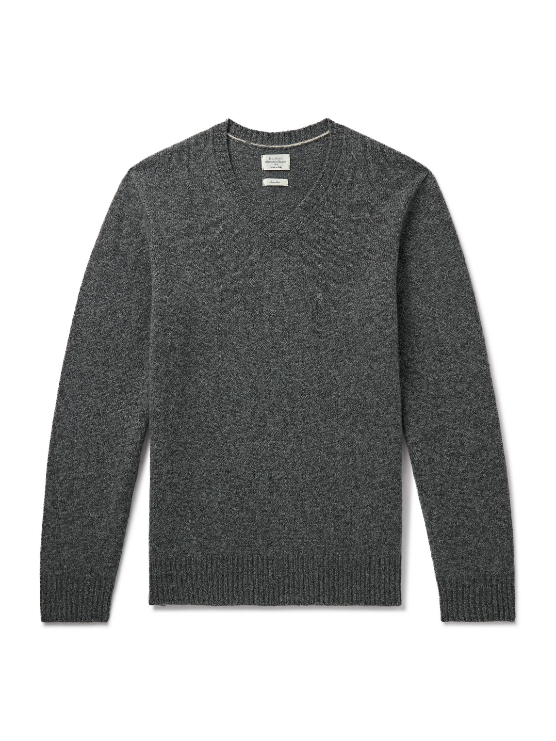 Hartford Wool Sweater In Gold