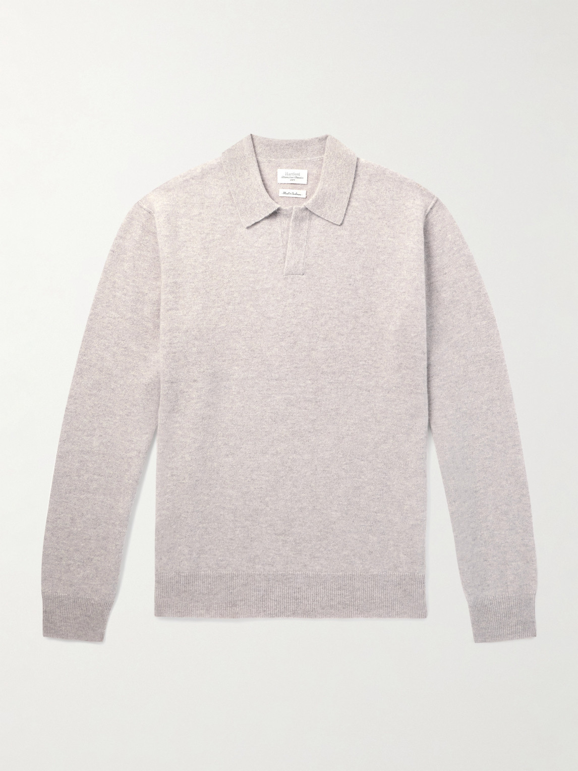 Hartford Wool and Cashmere-Blend Polo Shirt - Men