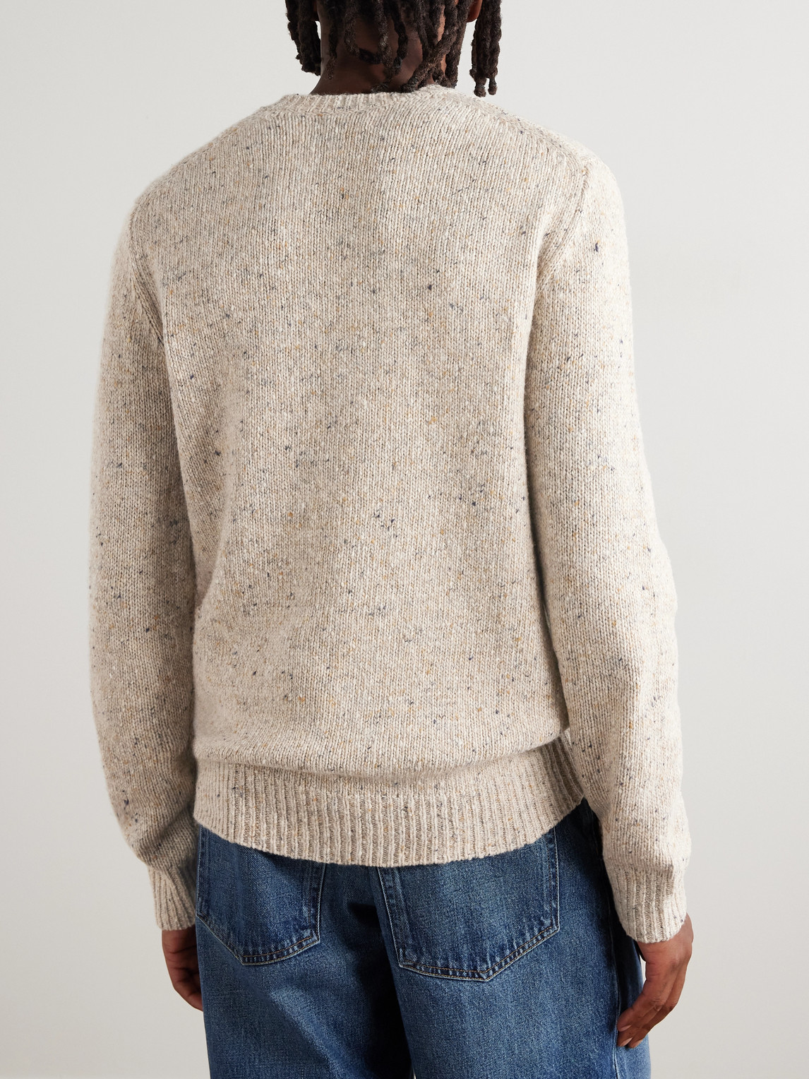 Hartford Wool-blend Sweater In Neutral