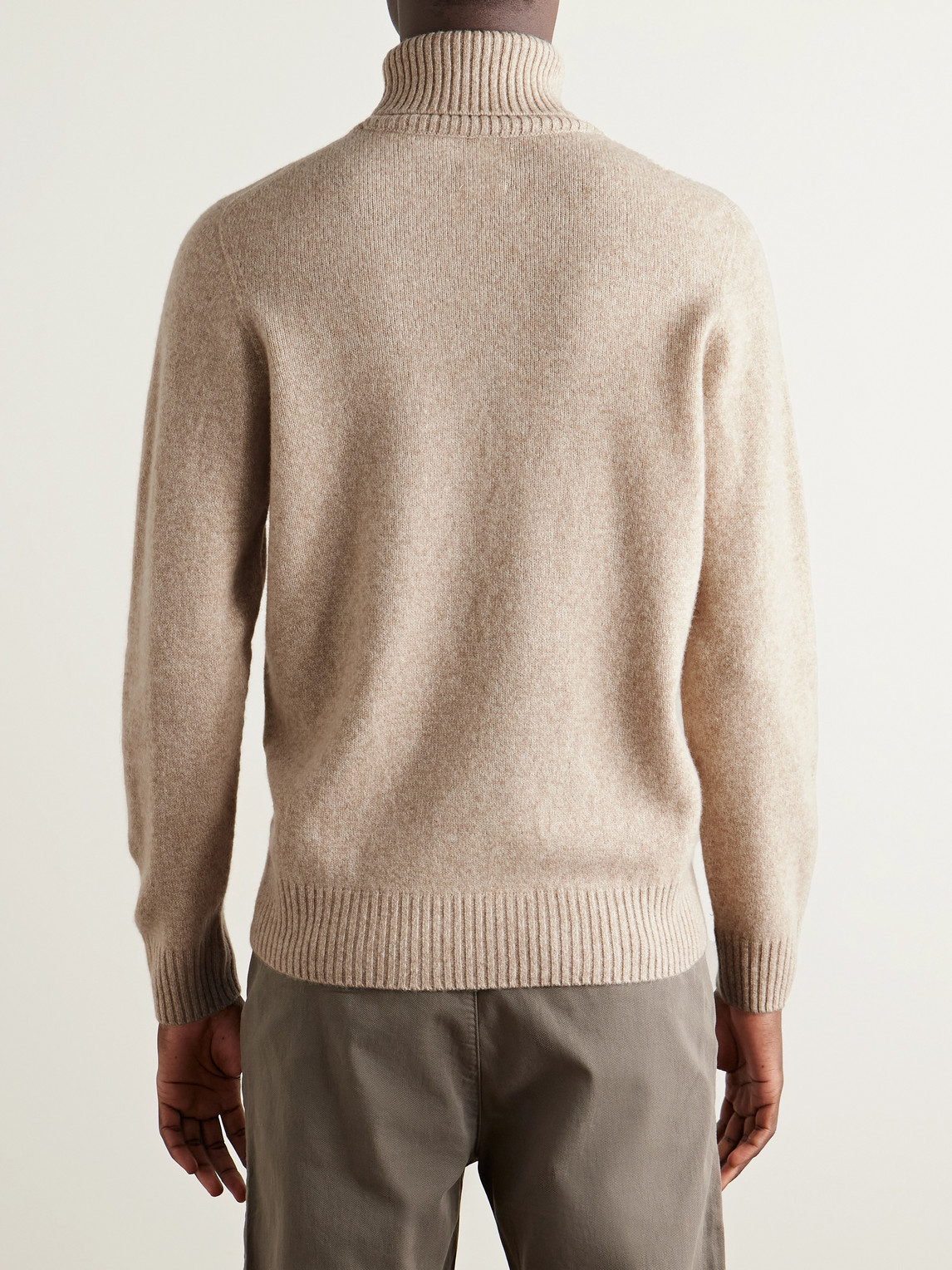 Hartford Wool Rollneck Sweater In Multi