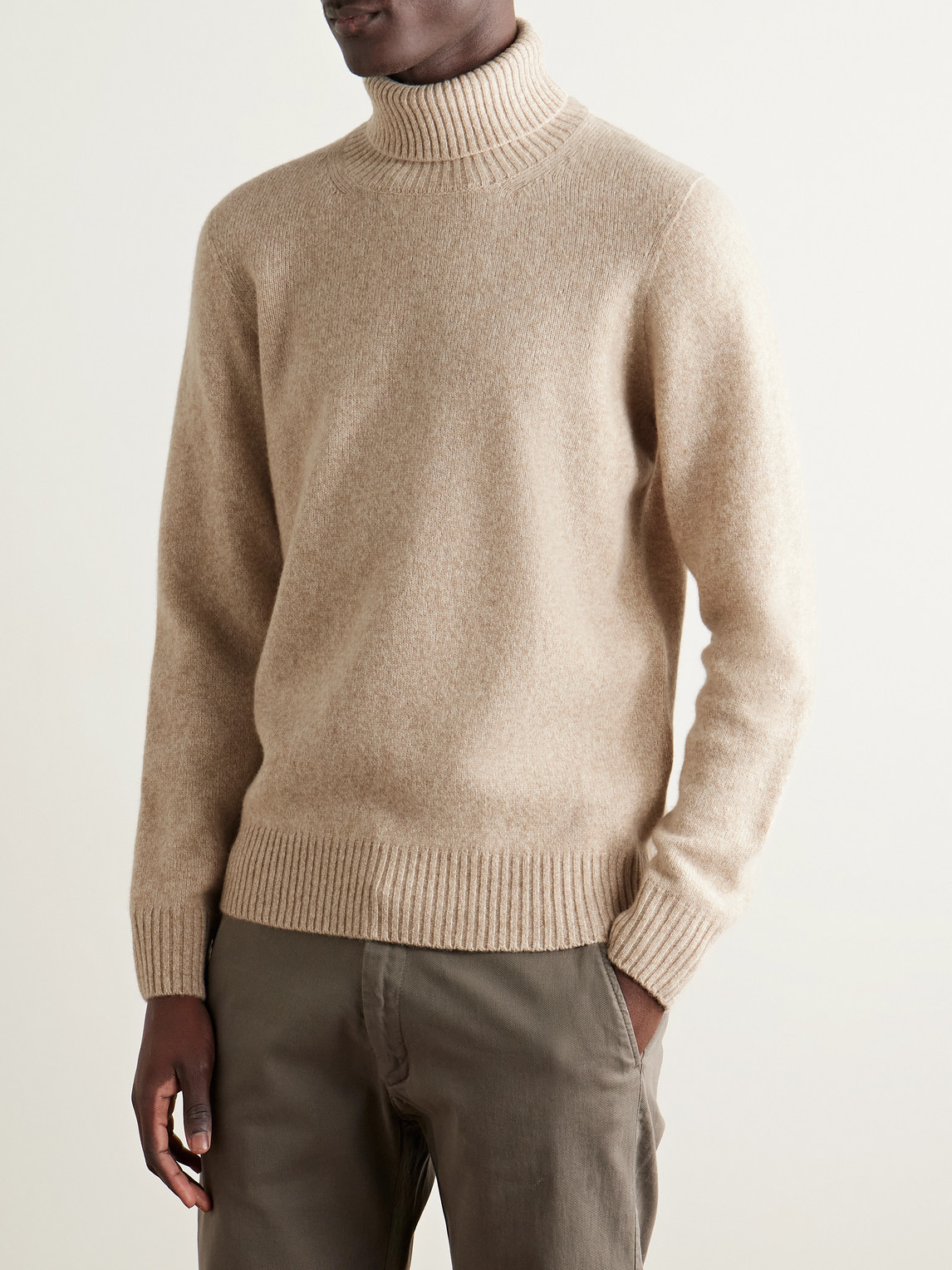 Hartford Wool Rollneck Sweater In Multi