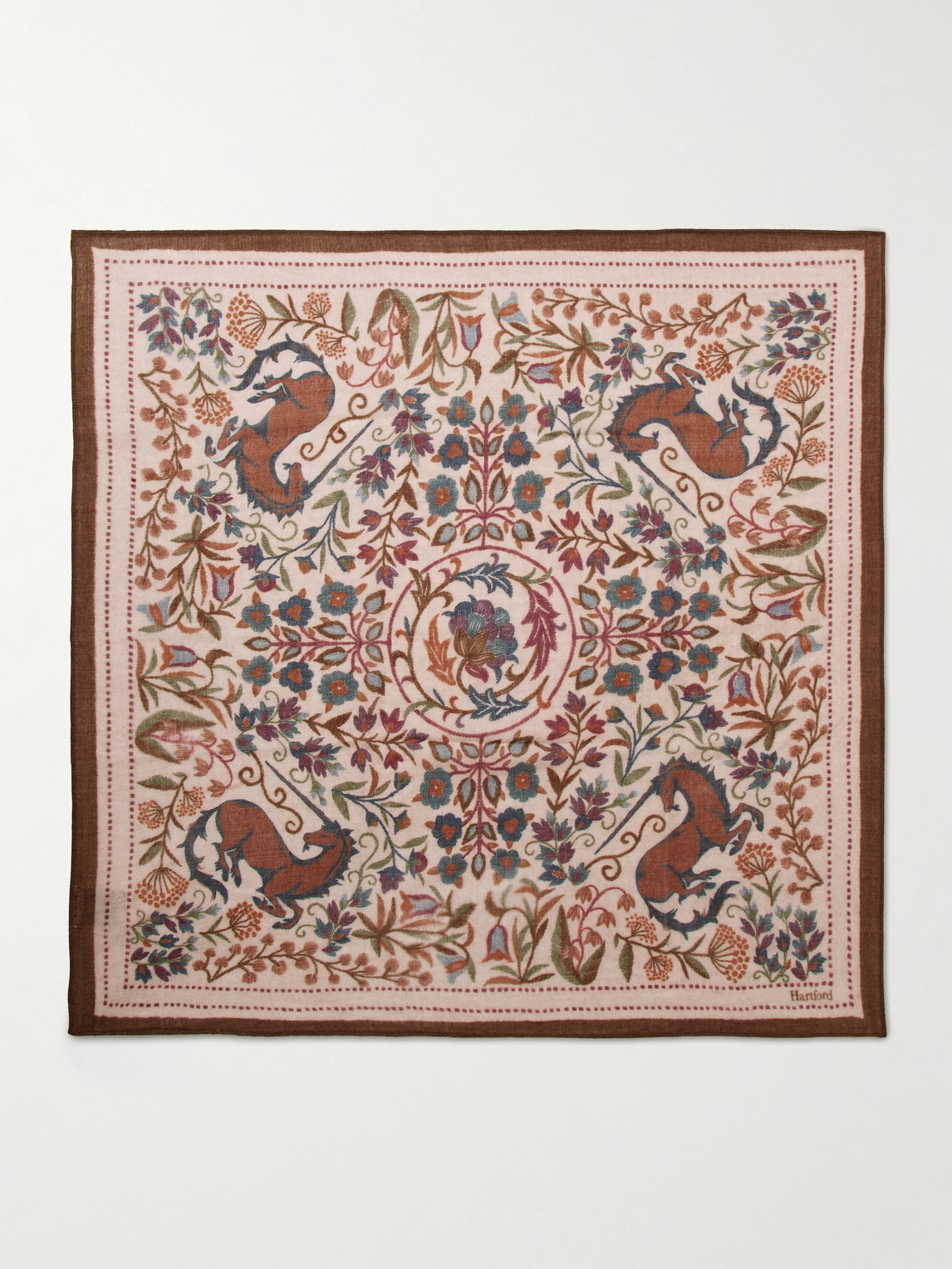 Hartford Printed Wool Bandana - Men