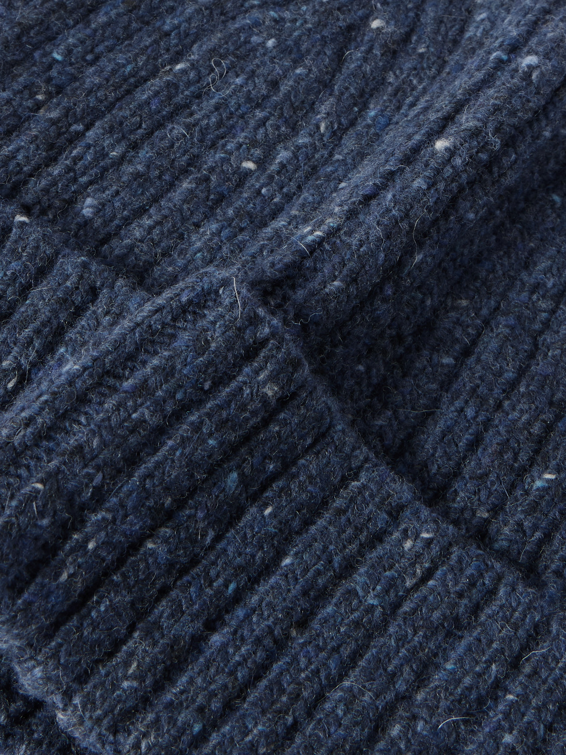  Hartford - Ribbed Wool-blend Beanie - Men - Blue 