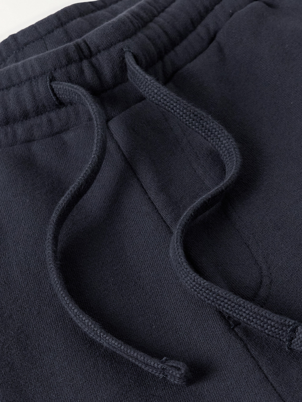 Hartford Tapered Cotton-jersey Sweatpants In Blue