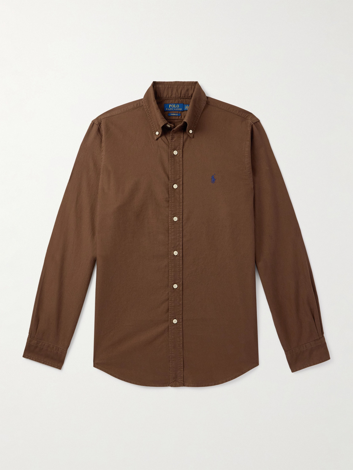 Polo Ralph Lauren Button-Down Collar Logo-Embroidered Cotton Oxford Shirt - Men