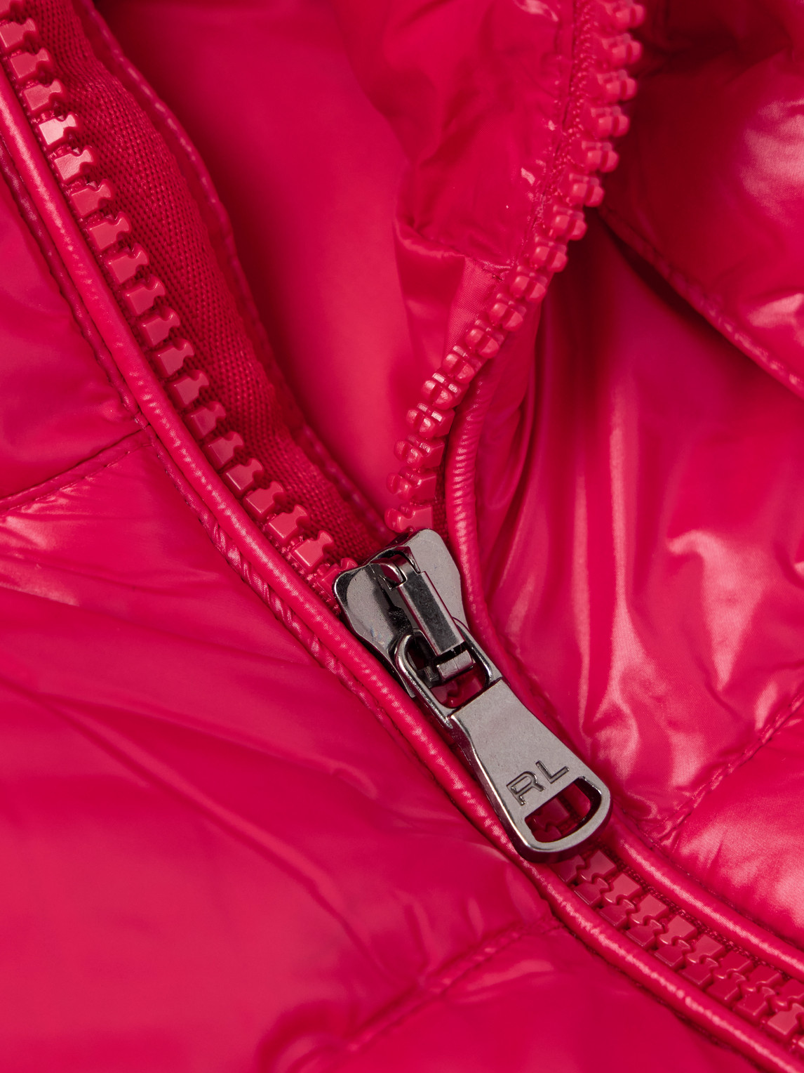 Polo Ralph Lauren Logo-embroidered Quilted Recycled-shell Hooded Down Jacket In Pink