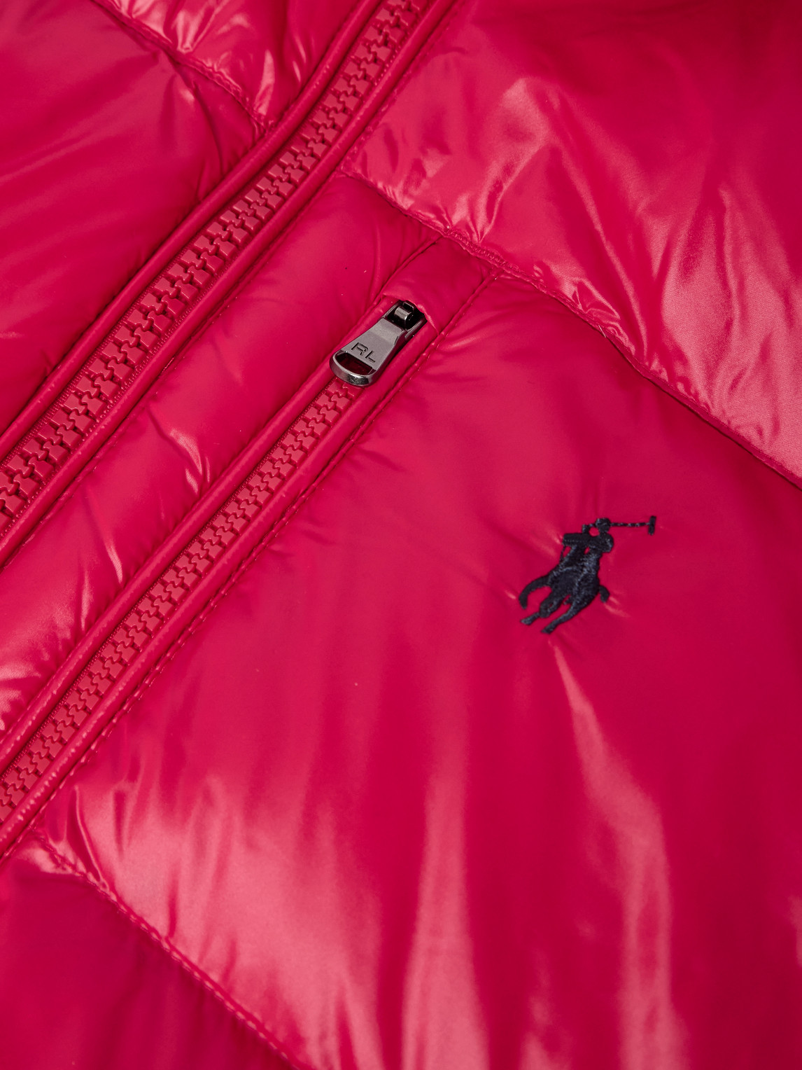 Polo Ralph Lauren Logo-embroidered Quilted Recycled-shell Hooded Down Jacket In Pink