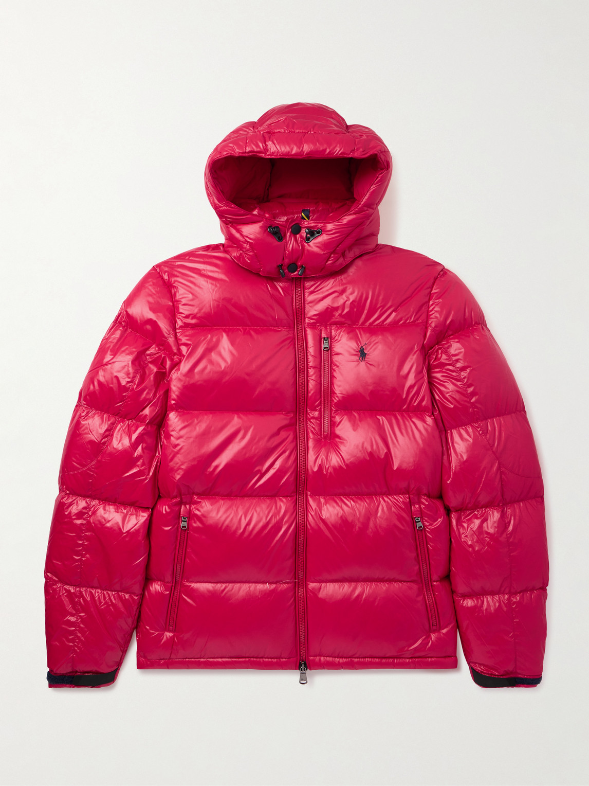 Polo Ralph Lauren Logo-Embroidered Quilted Recycled-hell Hooded Down Jacket - Men